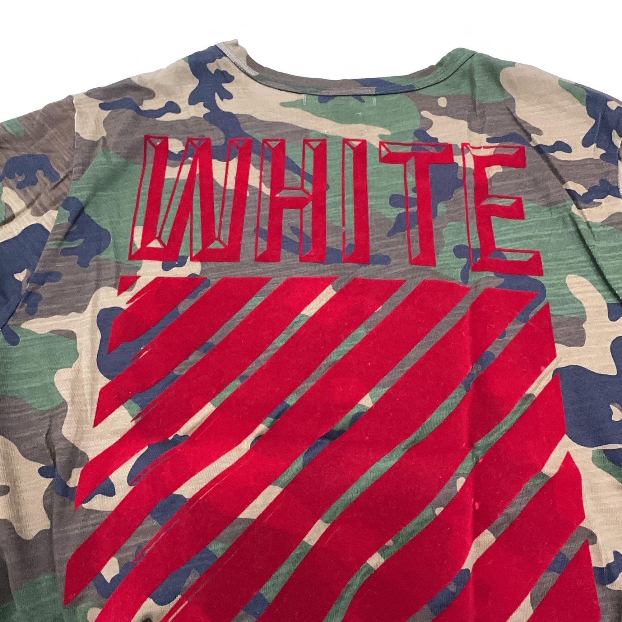 Off-White Off-White Camo T-Shirt Size XL Size US XL / EU 56 / 4 - 4 Thumbnail