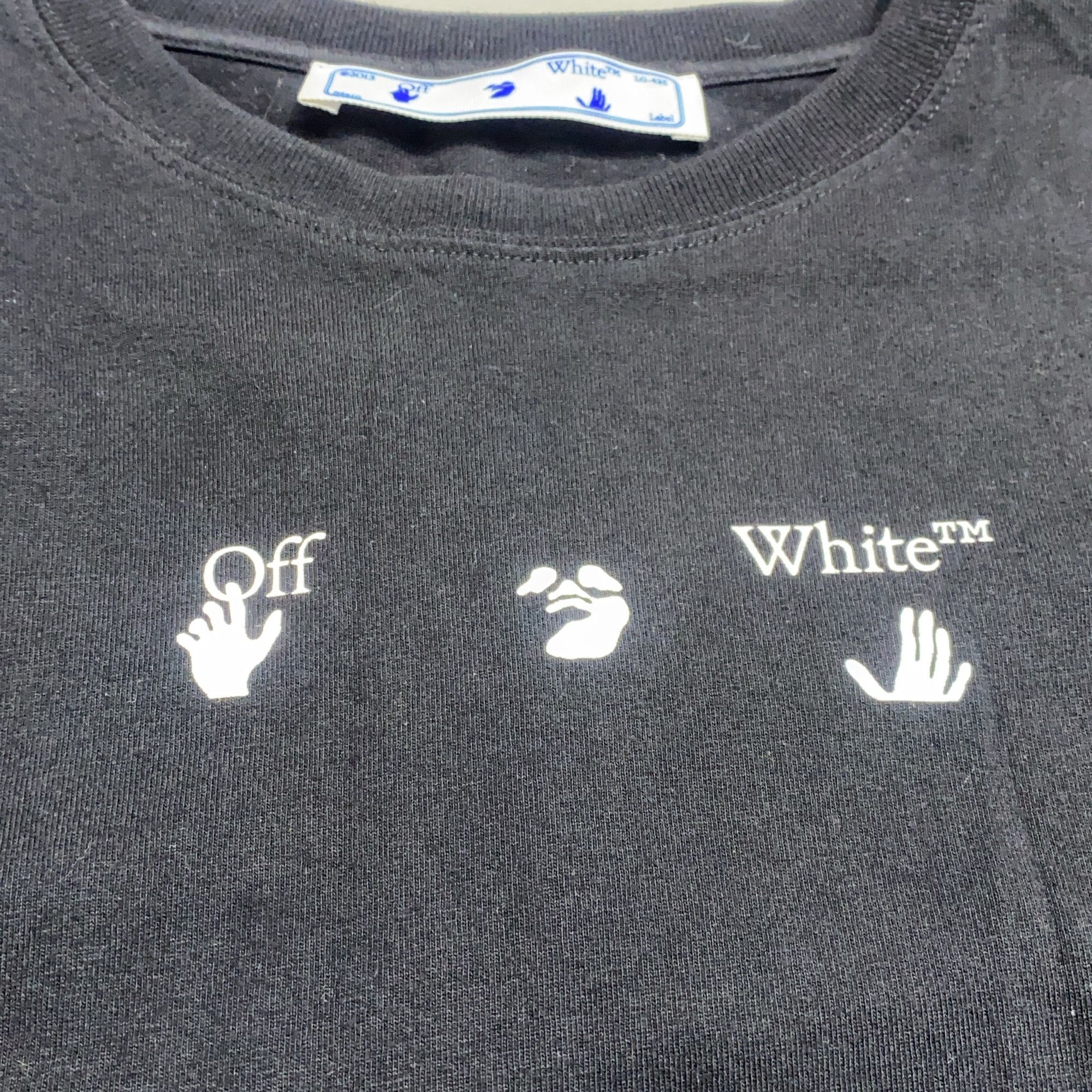 Off-White OFF-WHITE Marker Double Sleeve T-Shirt Size M Size US M / EU 48-50 / 2 - 6 Thumbnail