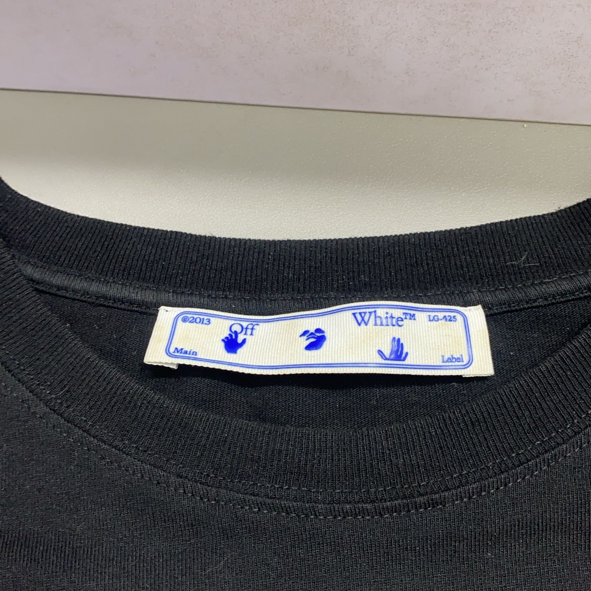 Off-White OFF-WHITE Marker Double Sleeve T-Shirt Size M Size US M / EU 48-50 / 2 - 3 Thumbnail