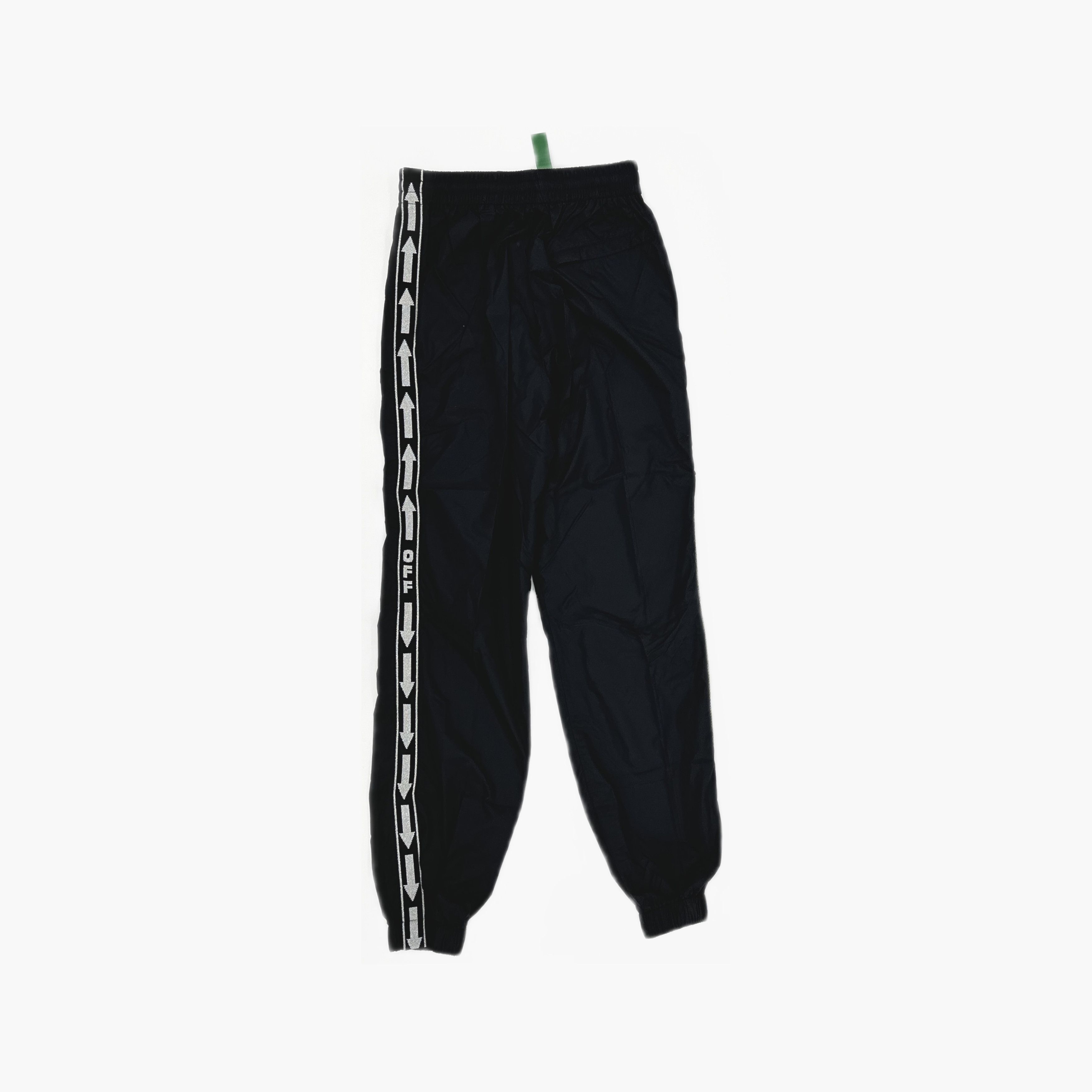 Off-White OFF-WHITE Arrow Tape Sweatpants Size 26 Size US 26 / EU 42 - 2 Thumbnail