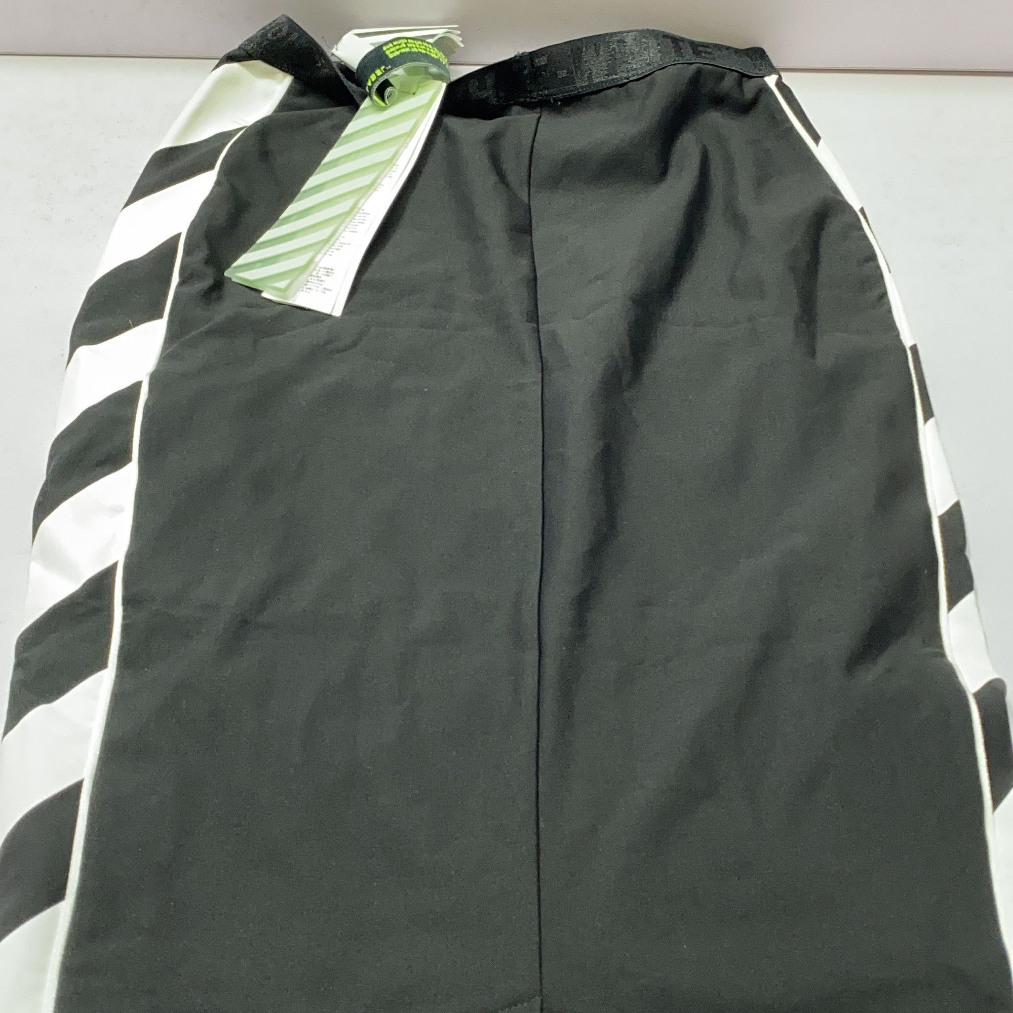 Off-White Off-White Diagonal Stripe Midi Skirt Size 38 Size 26" / US 2 / IT 38 - 6 Thumbnail