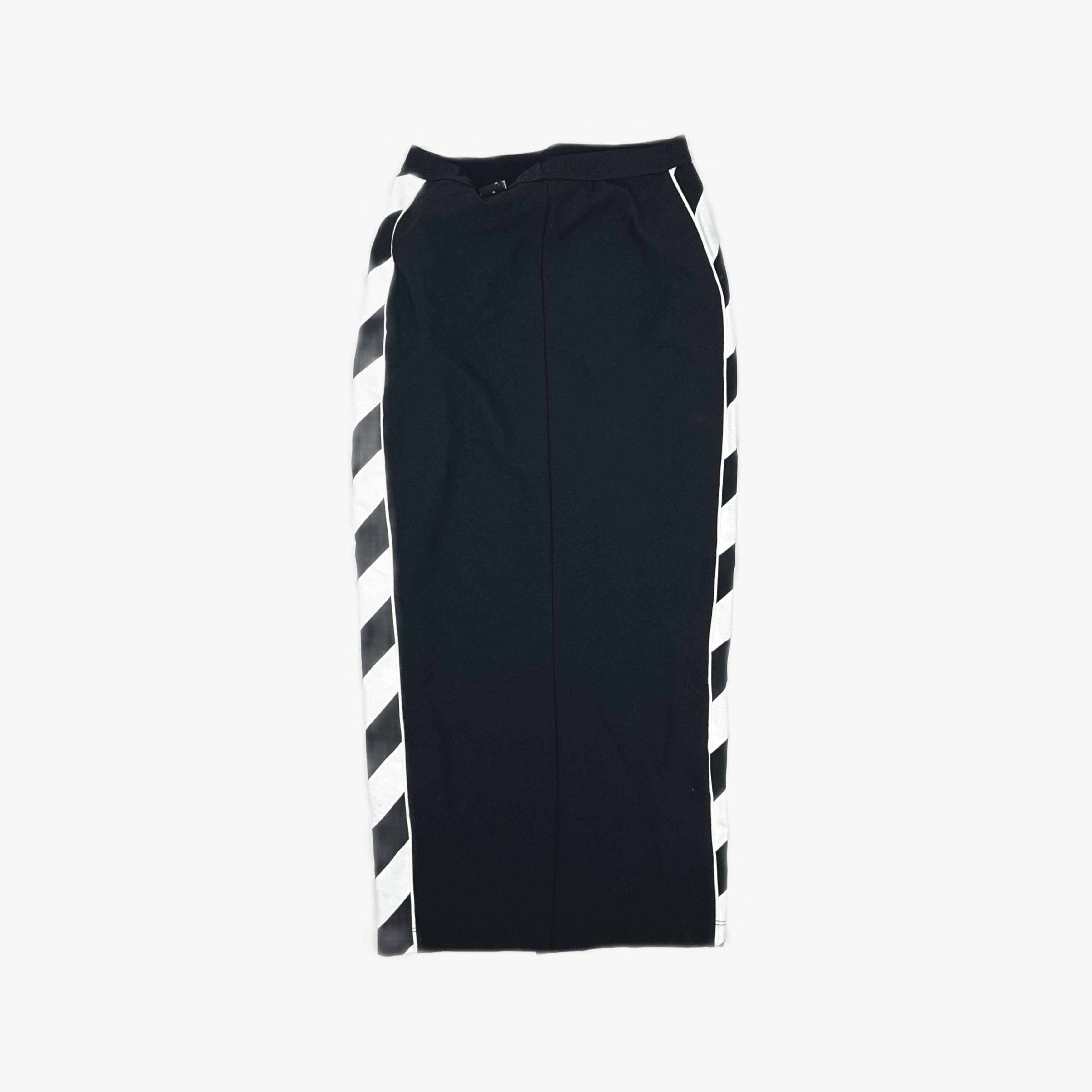 Off-White Off-White Diagonal Stripe Midi Skirt Size 38 Size 26" / US 2 / IT 38 - 2 Thumbnail