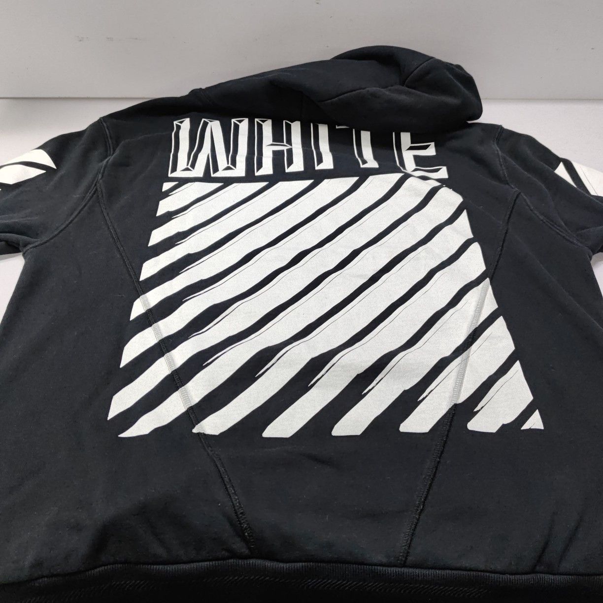 Off-White OFF-WHITE Diagonal Logo Hoodie Size M Size US M / EU 48-50 / 2 - 15 Thumbnail