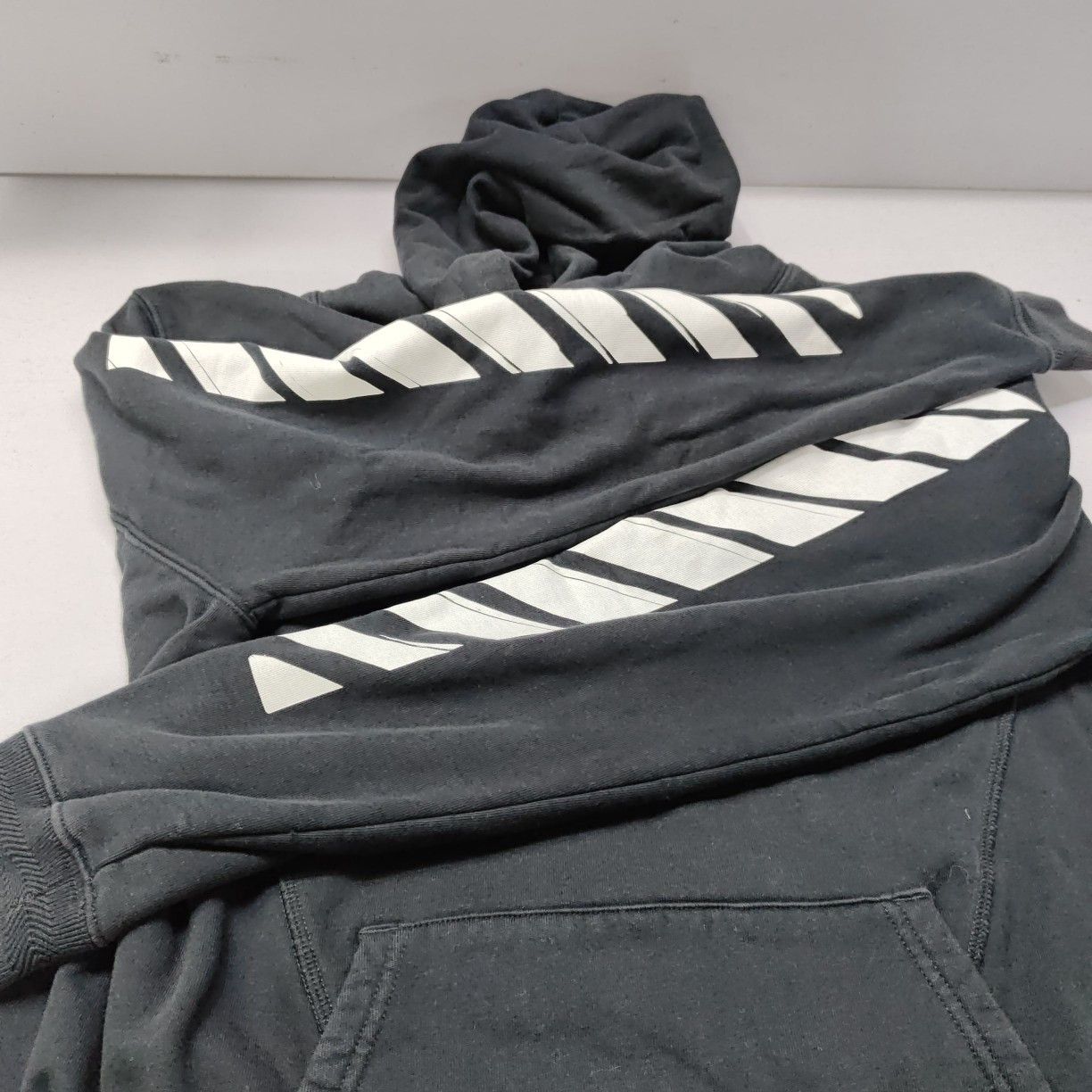 Off-White OFF-WHITE Diagonal Logo Hoodie Size M Size US M / EU 48-50 / 2 - 10 Thumbnail