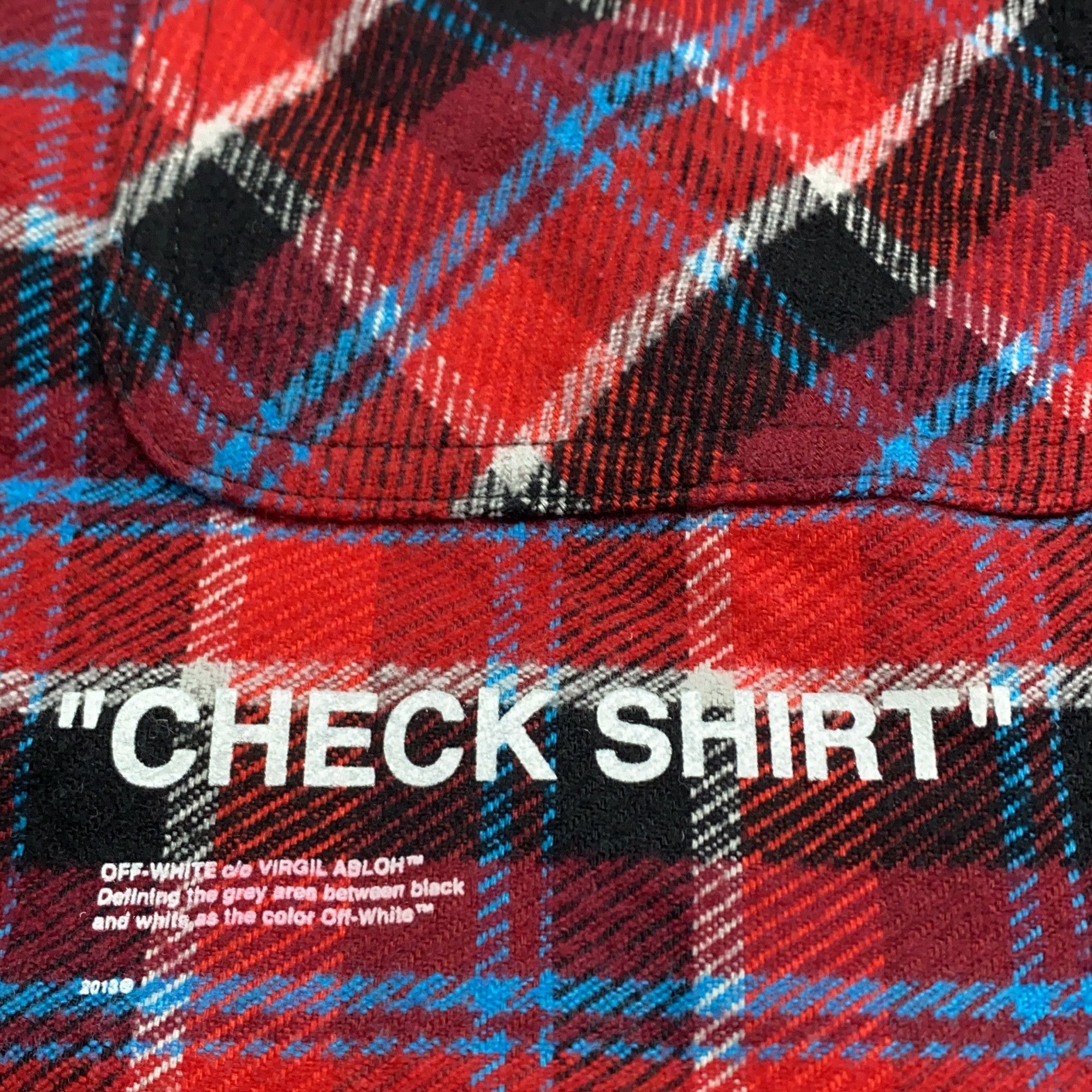 Off-White Off-White Plaid Flannel Shirt Size M Size US M / EU 48-50 / 2 - 6 Thumbnail