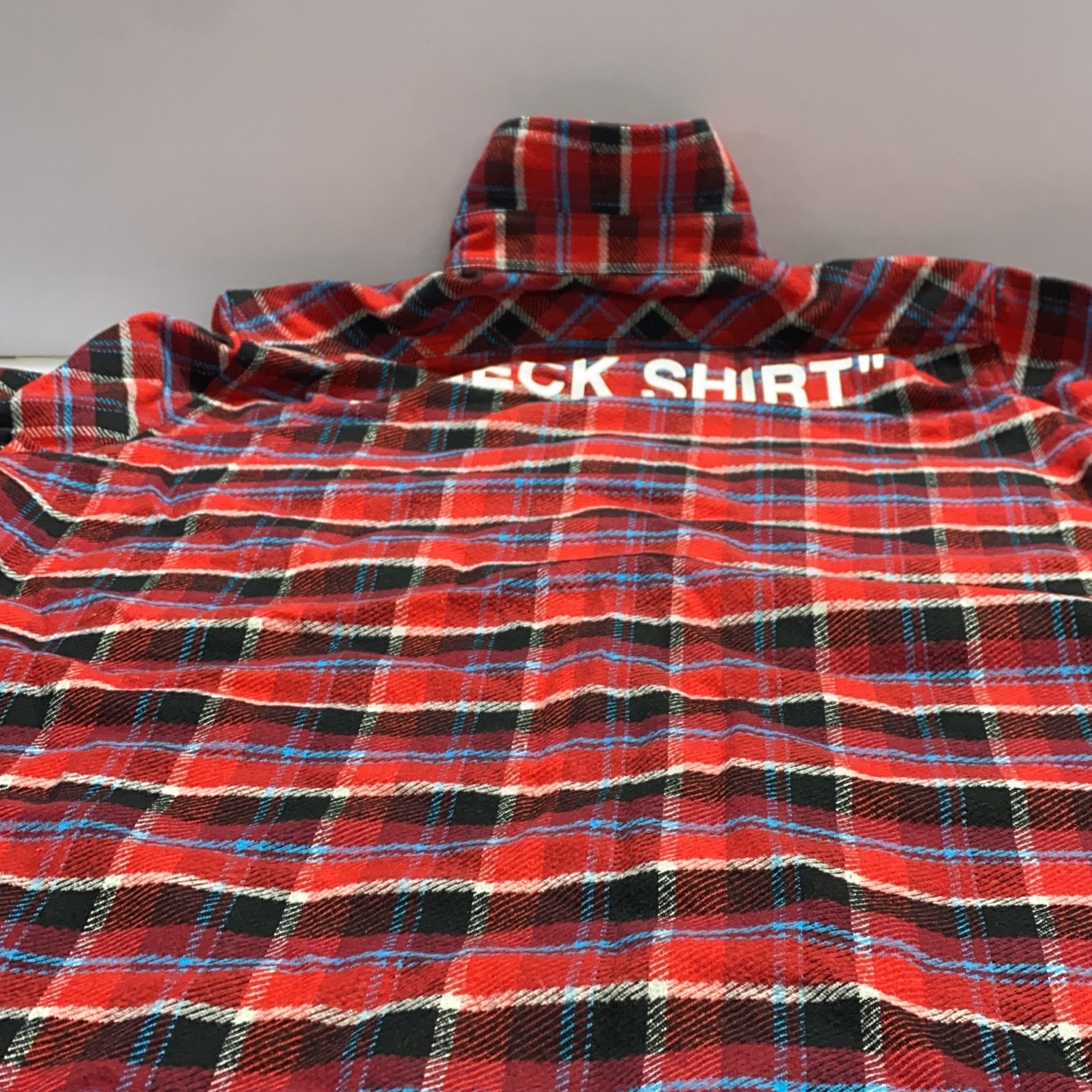 Off-White Off-White Plaid Flannel Shirt Size M Size US M / EU 48-50 / 2 - 10 Thumbnail