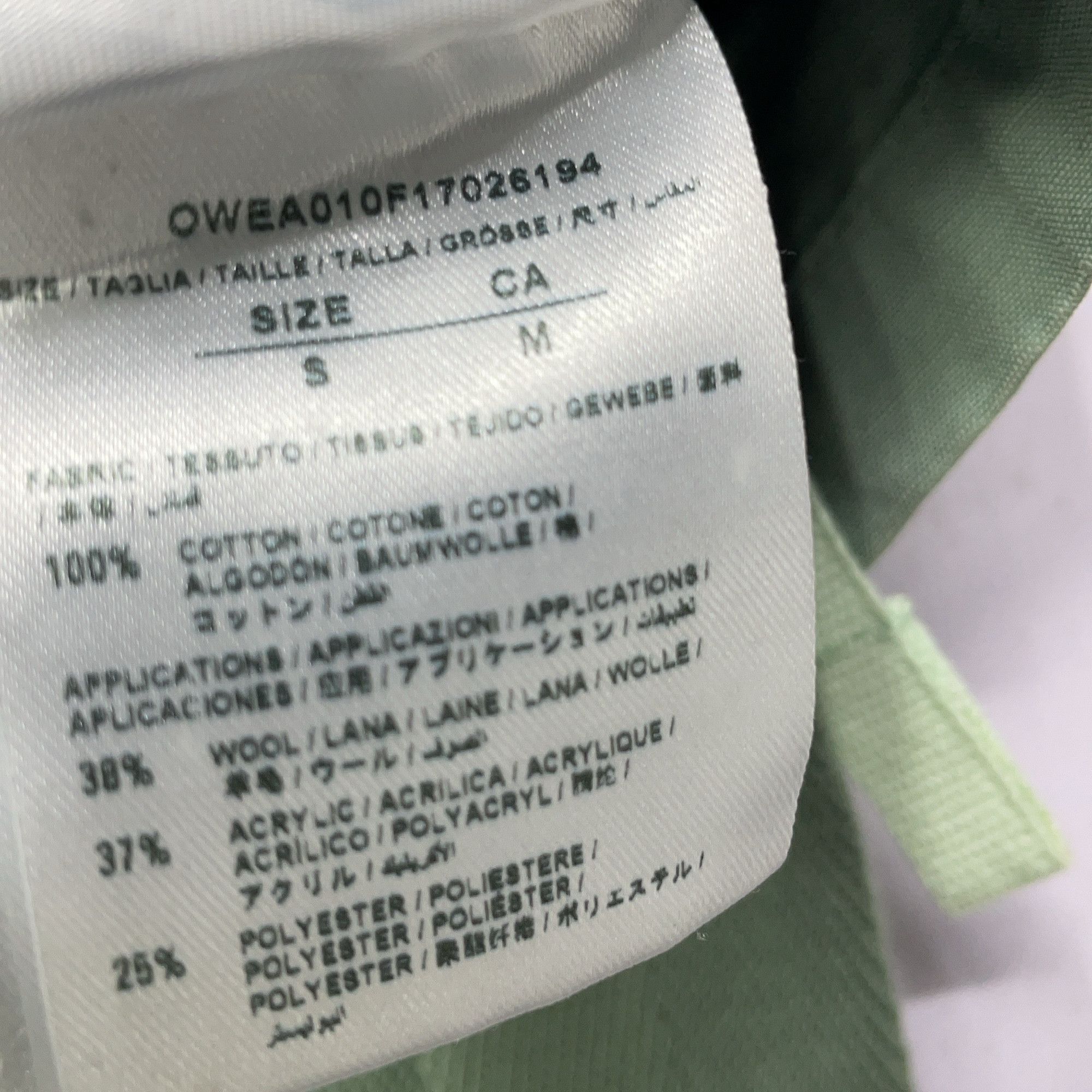 Off-White Off-White Floral Print Field Jacket Size S Size US S / EU 44-46 / 1 - 4 Thumbnail