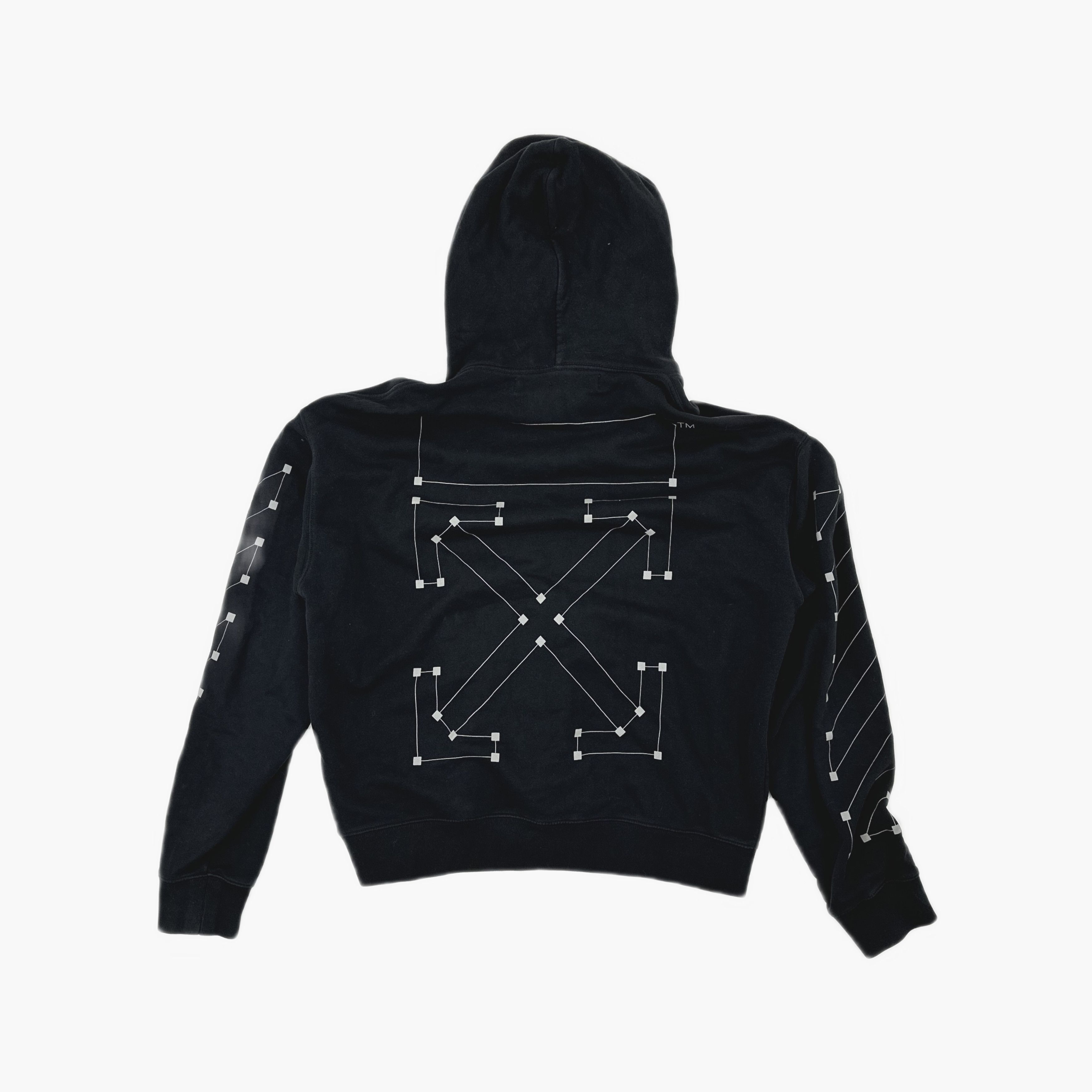 Off-White Off-White Diag Backbone Hoodie Size XL Size US XL / EU 56 / 4 - 2 Thumbnail
