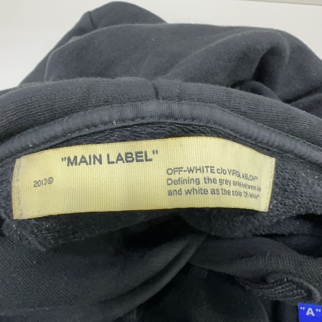 Off-White Off-White Diag Backbone Hoodie Size XL Size US XL / EU 56 / 4 - 4 Thumbnail