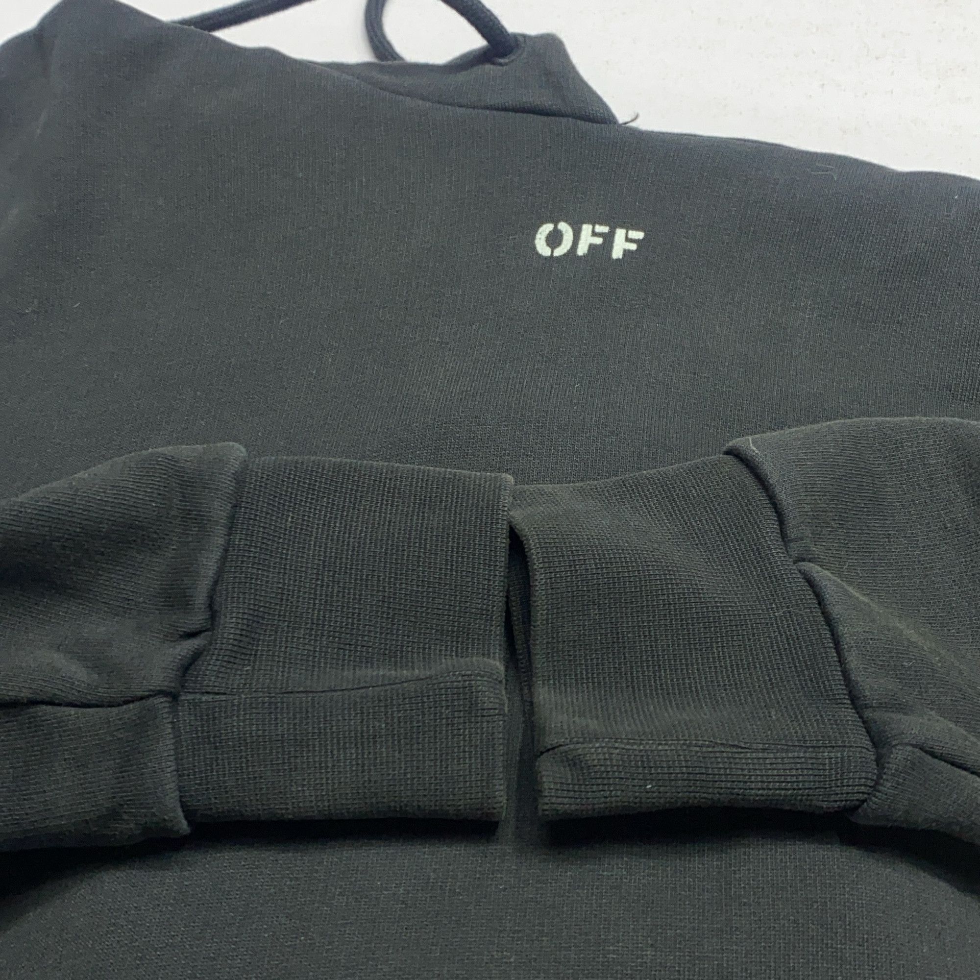 Off-White Off-White Diag Tulips Hoodie Size S Size US S / EU 44-46 / 1 - 19 Thumbnail