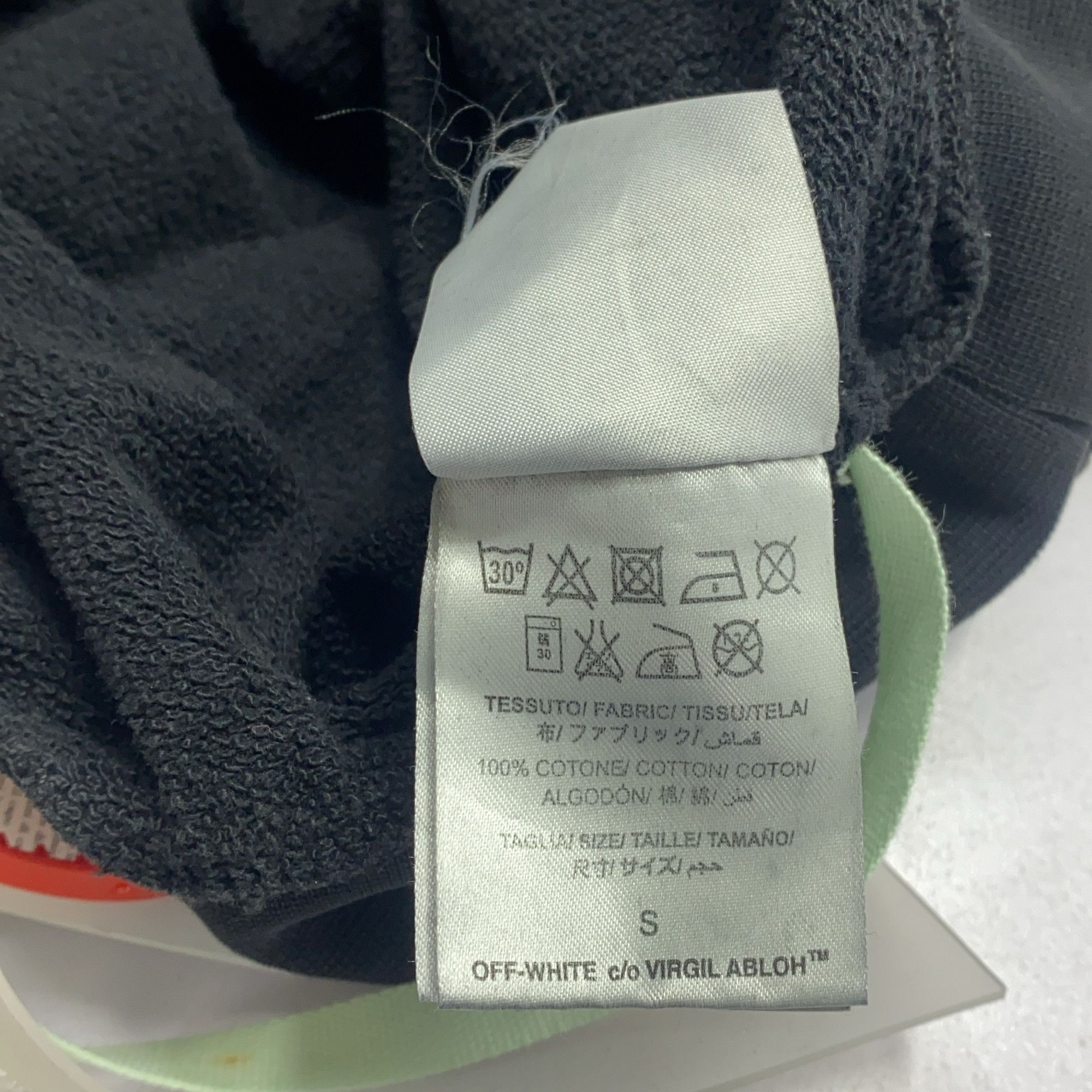 Off-White Off-White Diag Tulips Hoodie Size S Size US S / EU 44-46 / 1 - 12 Thumbnail