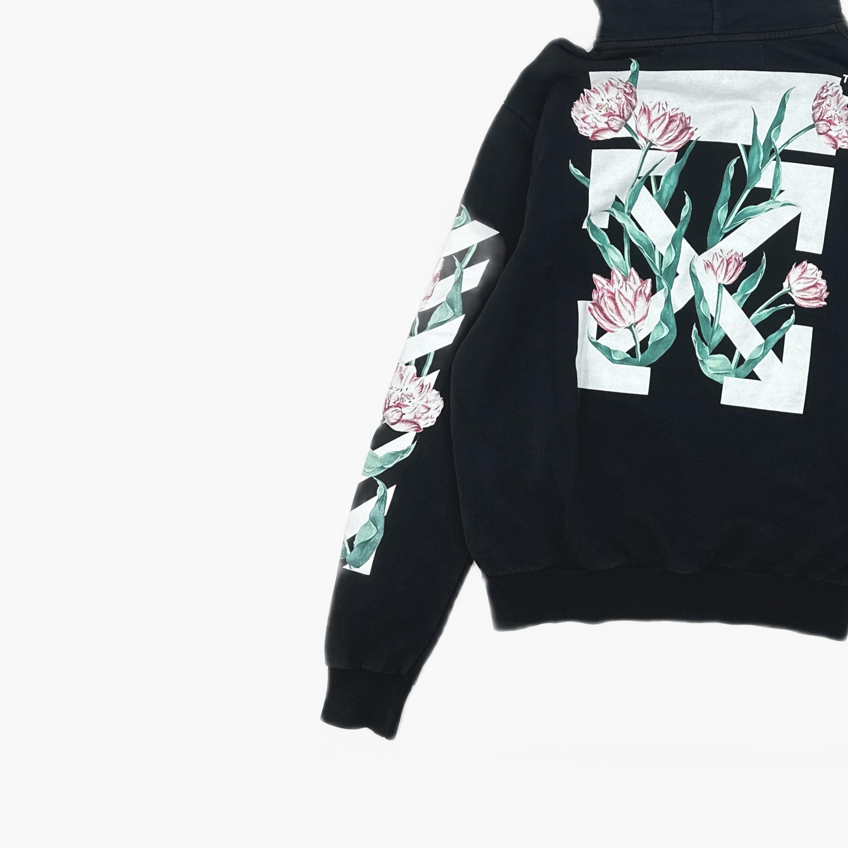 Off-White Off-White Diag Tulips Hoodie Size S Size US S / EU 44-46 / 1 - 4 Thumbnail