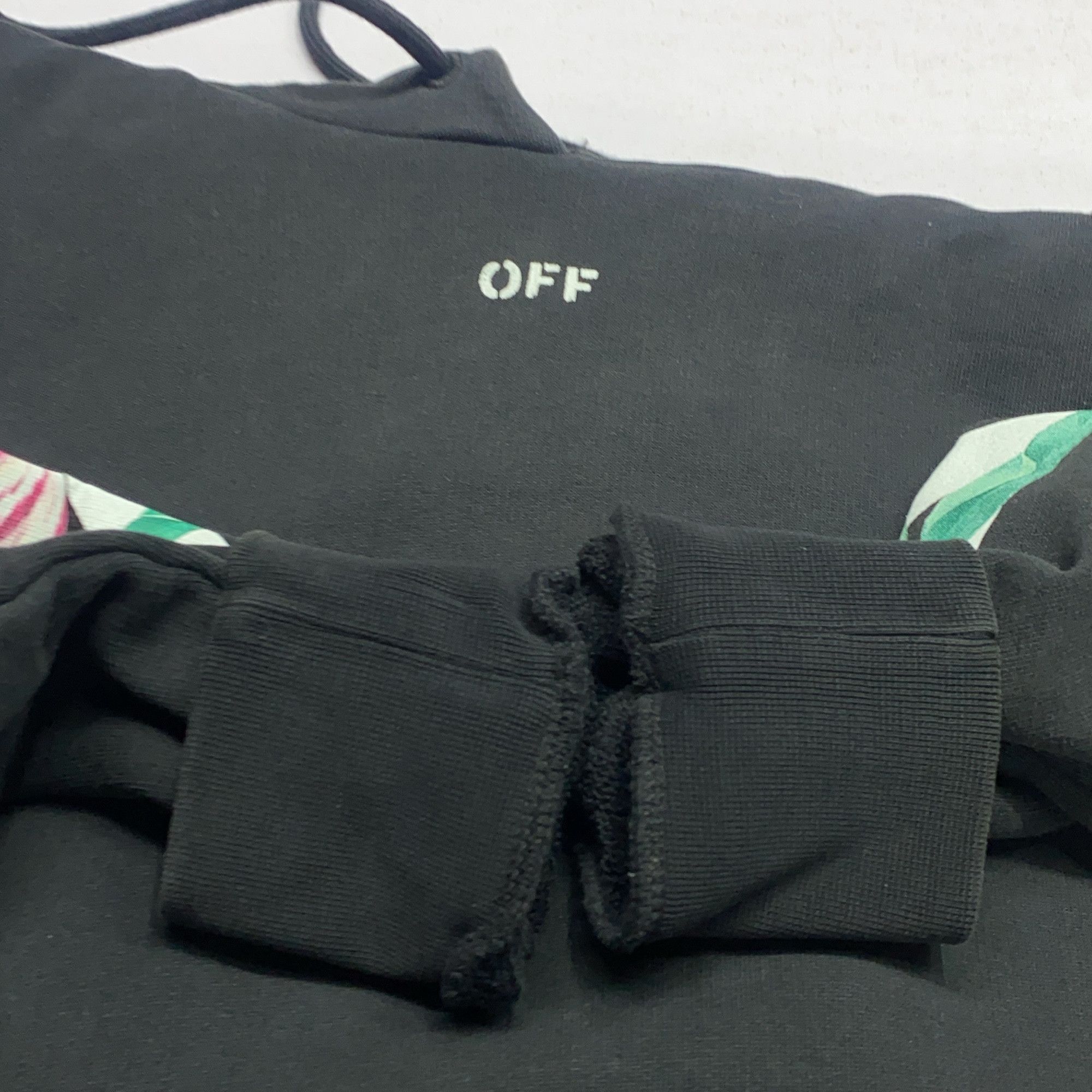 Off-White Off-White Diag Tulips Hoodie Size S Size US S / EU 44-46 / 1 - 20 Thumbnail