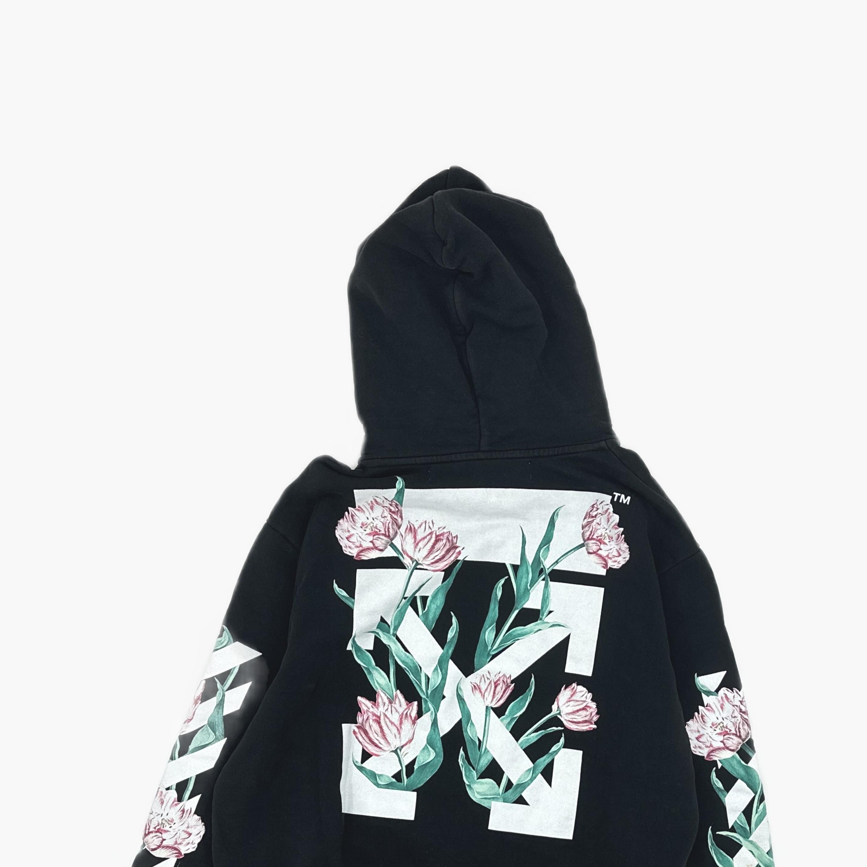 Off-White Off-White Diag Tulips Hoodie Size S Size US S / EU 44-46 / 1 - 3 Thumbnail
