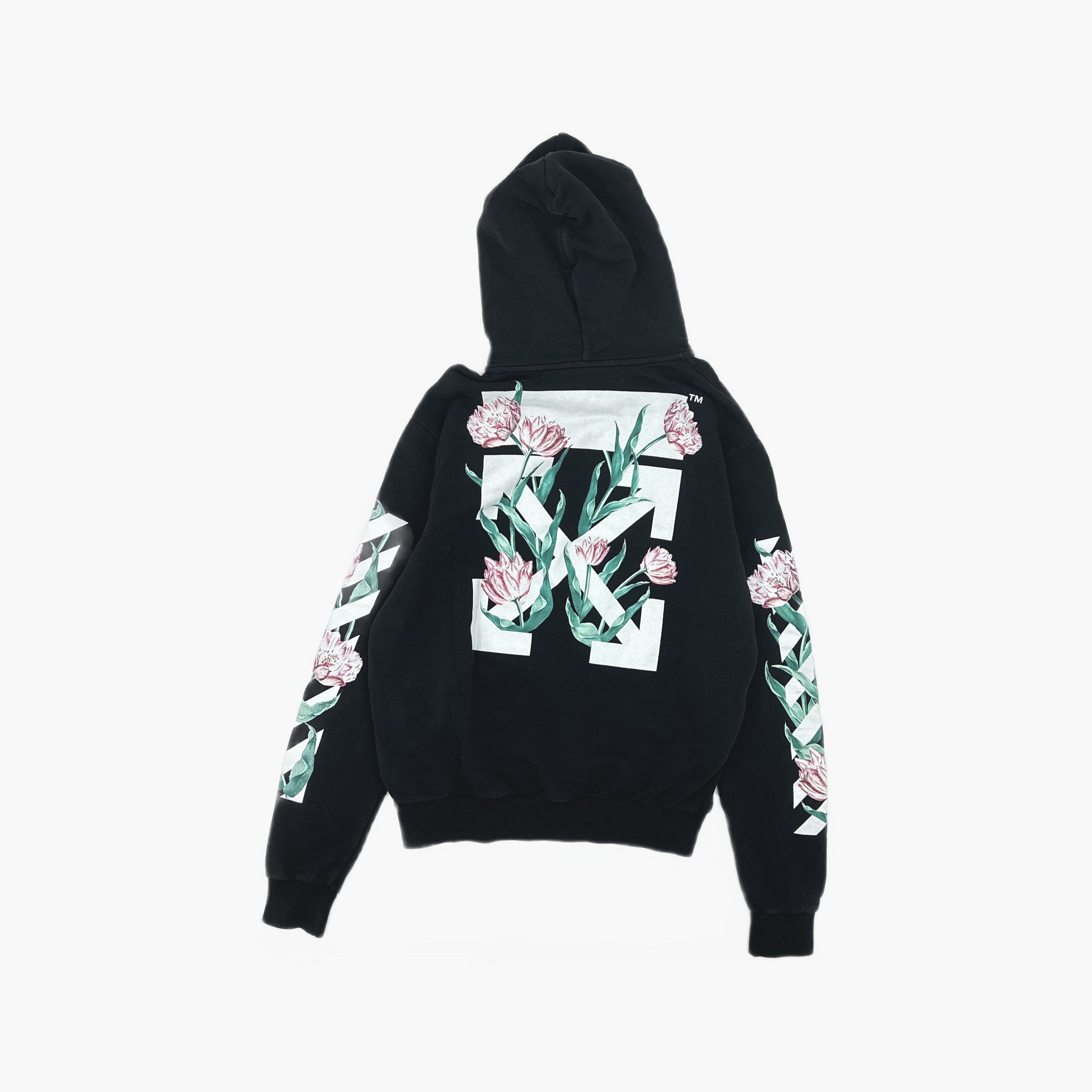 Off-White Off-White Diag Tulips Hoodie Size S Size US S / EU 44-46 / 1 - 2 Thumbnail