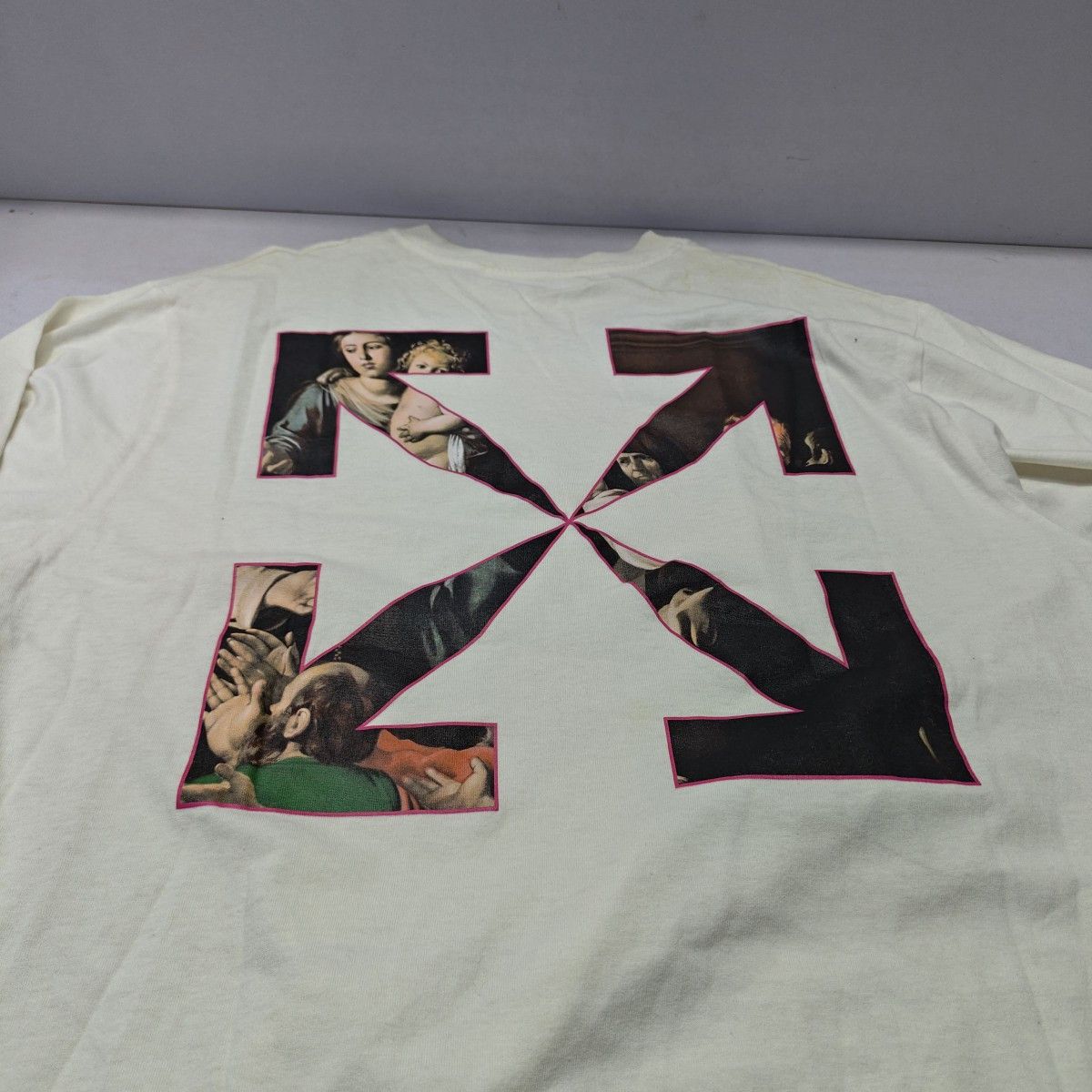 Off-White Off-White Caravaggio Graphic T-Shirt Size XS Size US XS / EU 42 / 0 - 6 Thumbnail