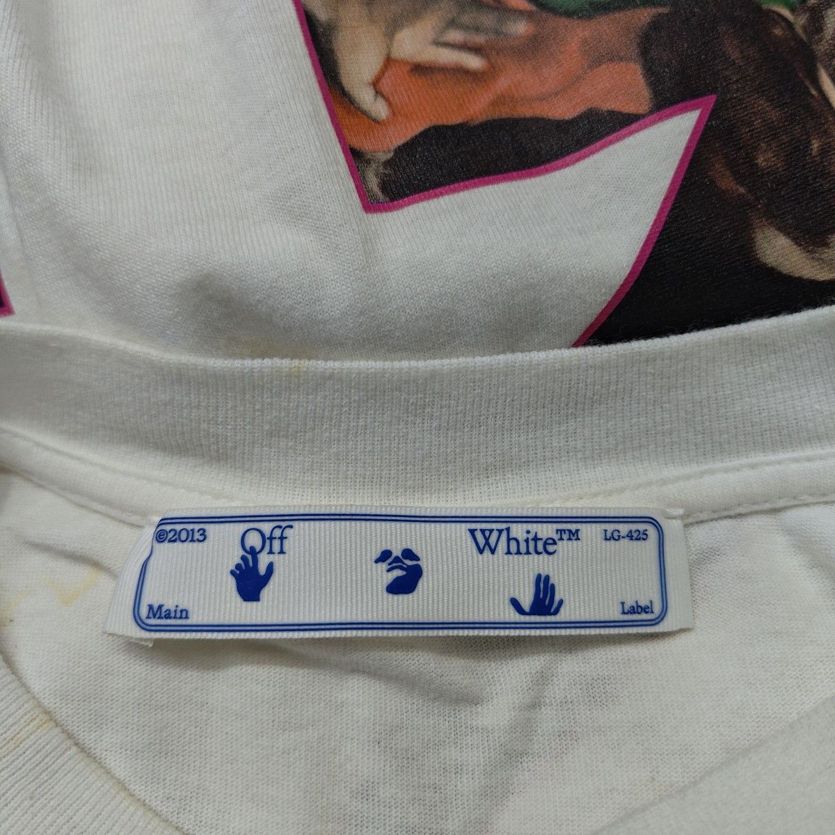 Off-White Off-White Caravaggio Graphic T-Shirt Size XS Size US XS / EU 42 / 0 - 3 Thumbnail