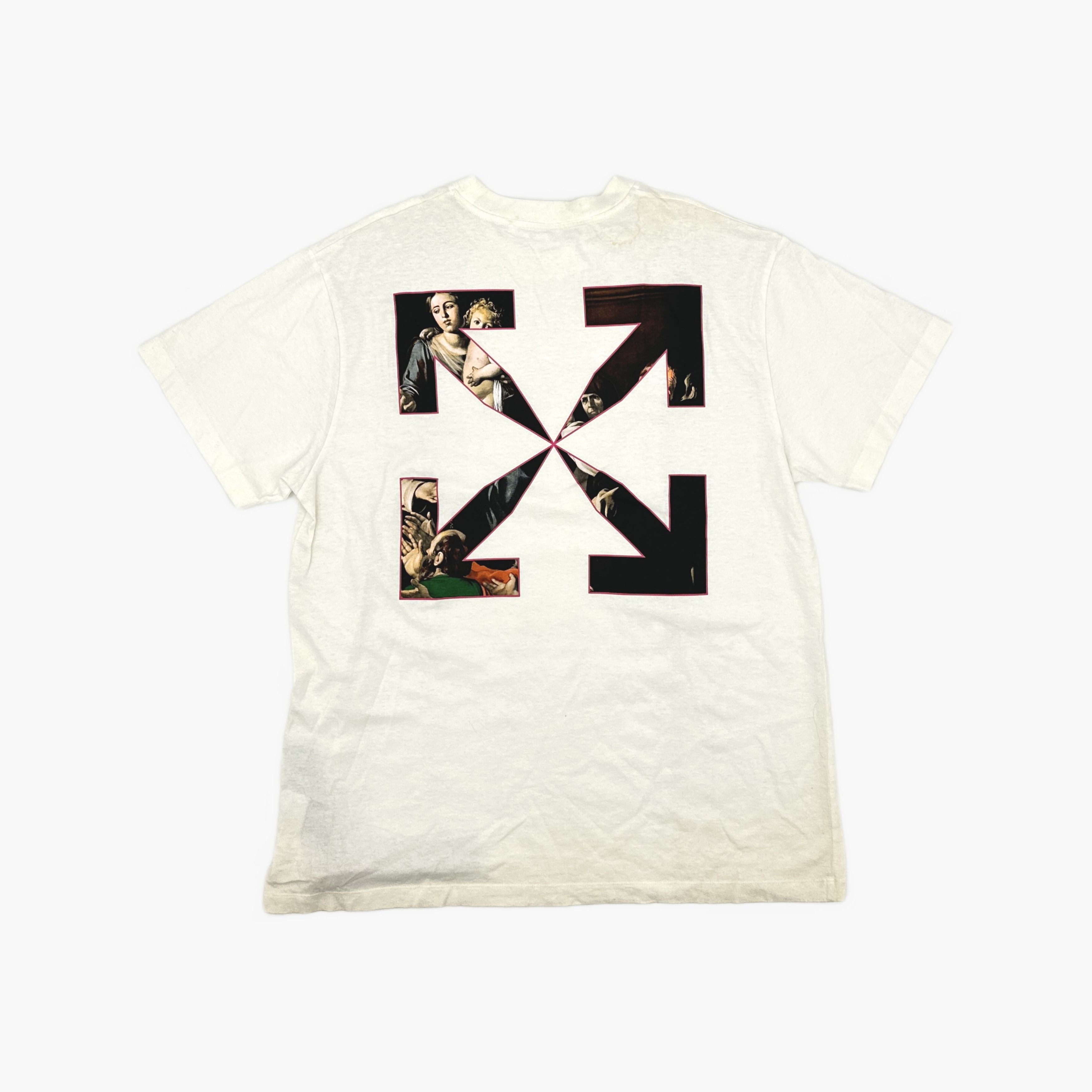 Off-White Off-White Caravaggio Graphic T-Shirt Size XS Size US XS / EU 42 / 0 - 2 Thumbnail