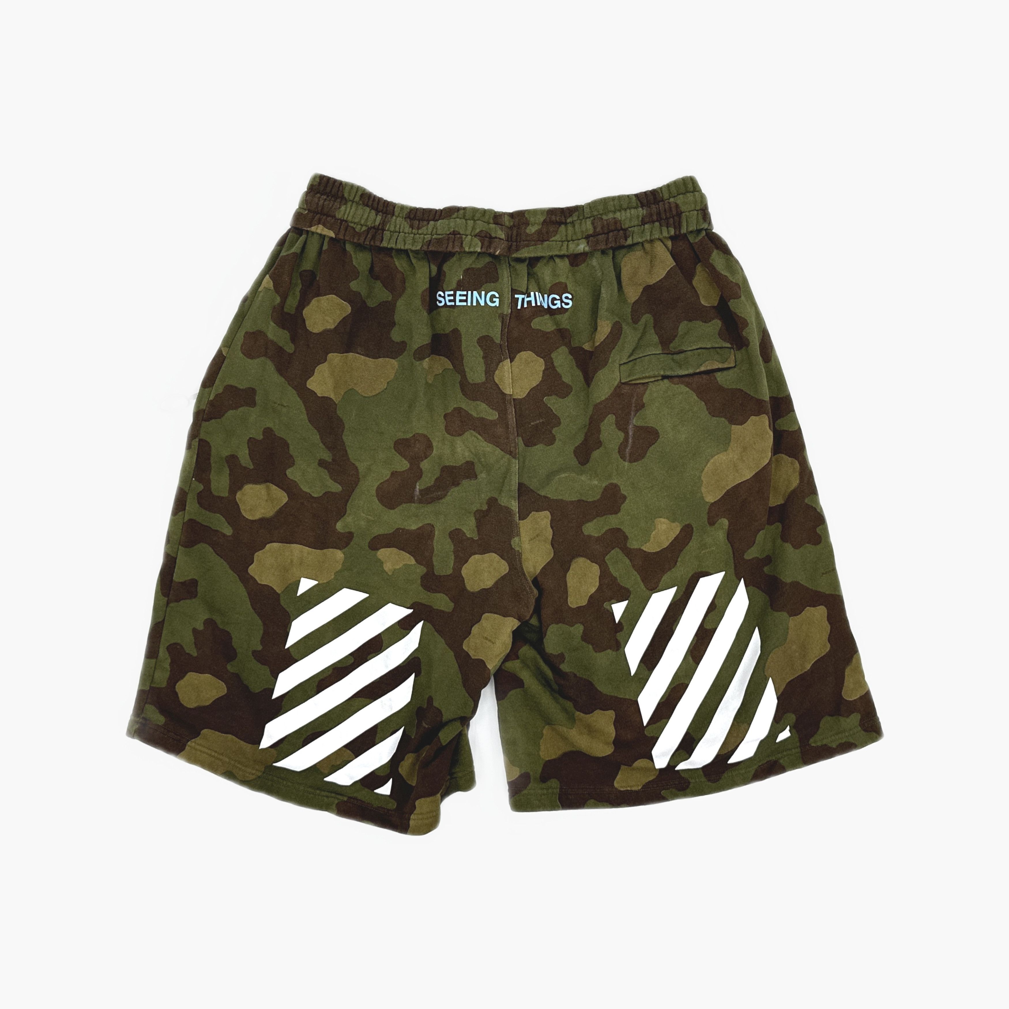 Off-White Off-White Camouflage Shorts Size L Size US 34 / EU 50 - 2 Thumbnail