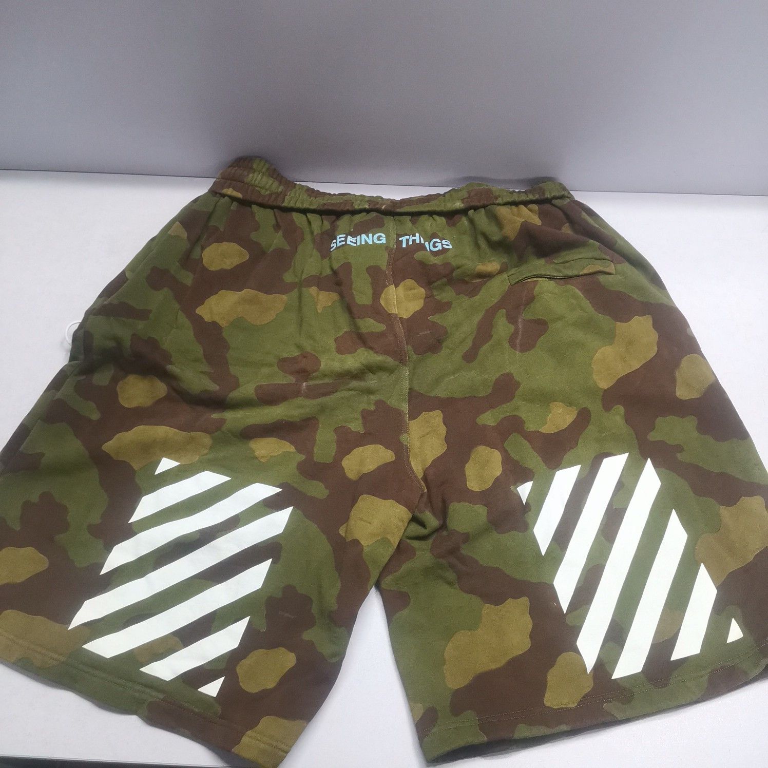 Off-White Off-White Camouflage Shorts Size L Size US 34 / EU 50 - 9 Thumbnail