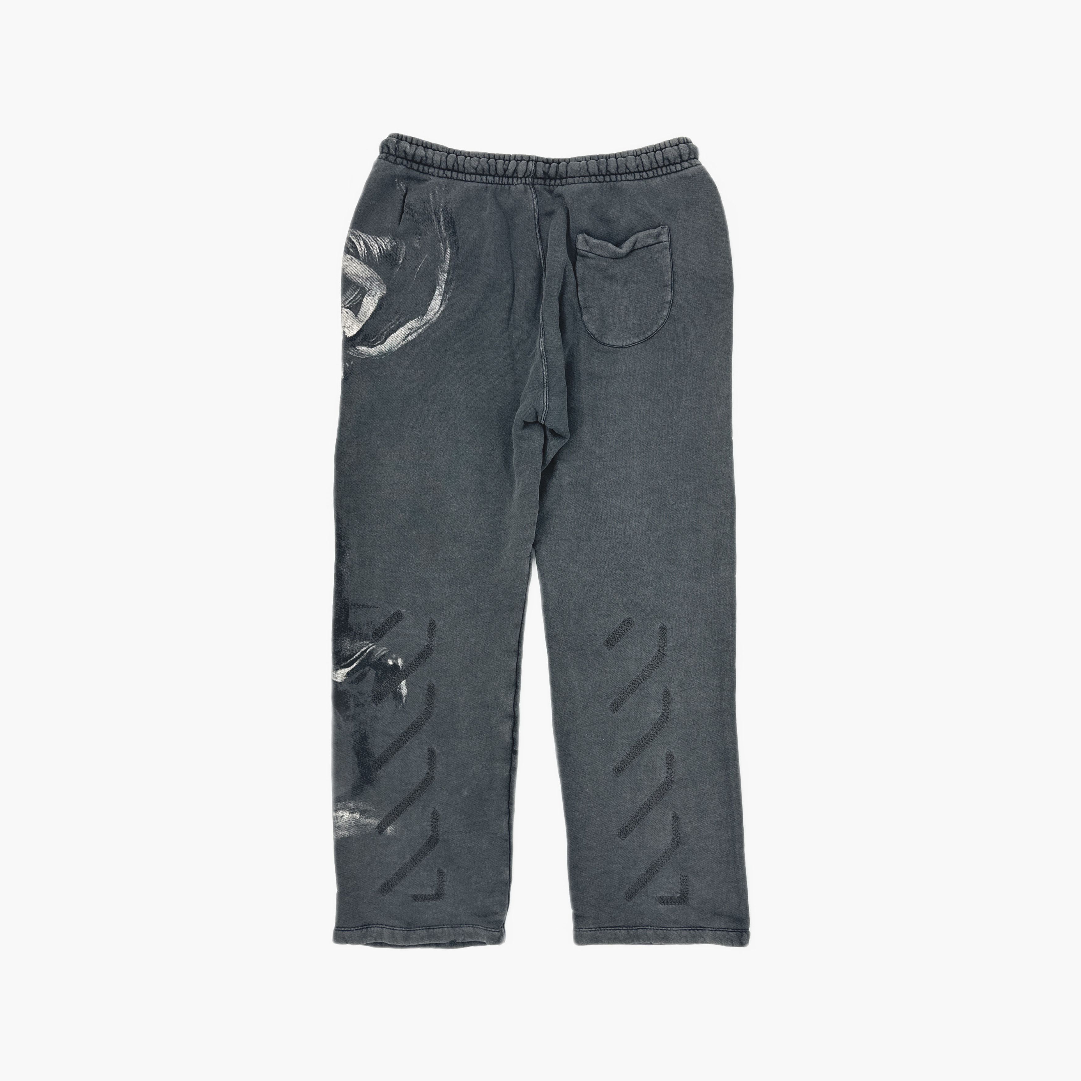 Off-White OFF-WHITE Graphic Sweatpants Size XL Size US 36 / EU 52 - 2 Thumbnail