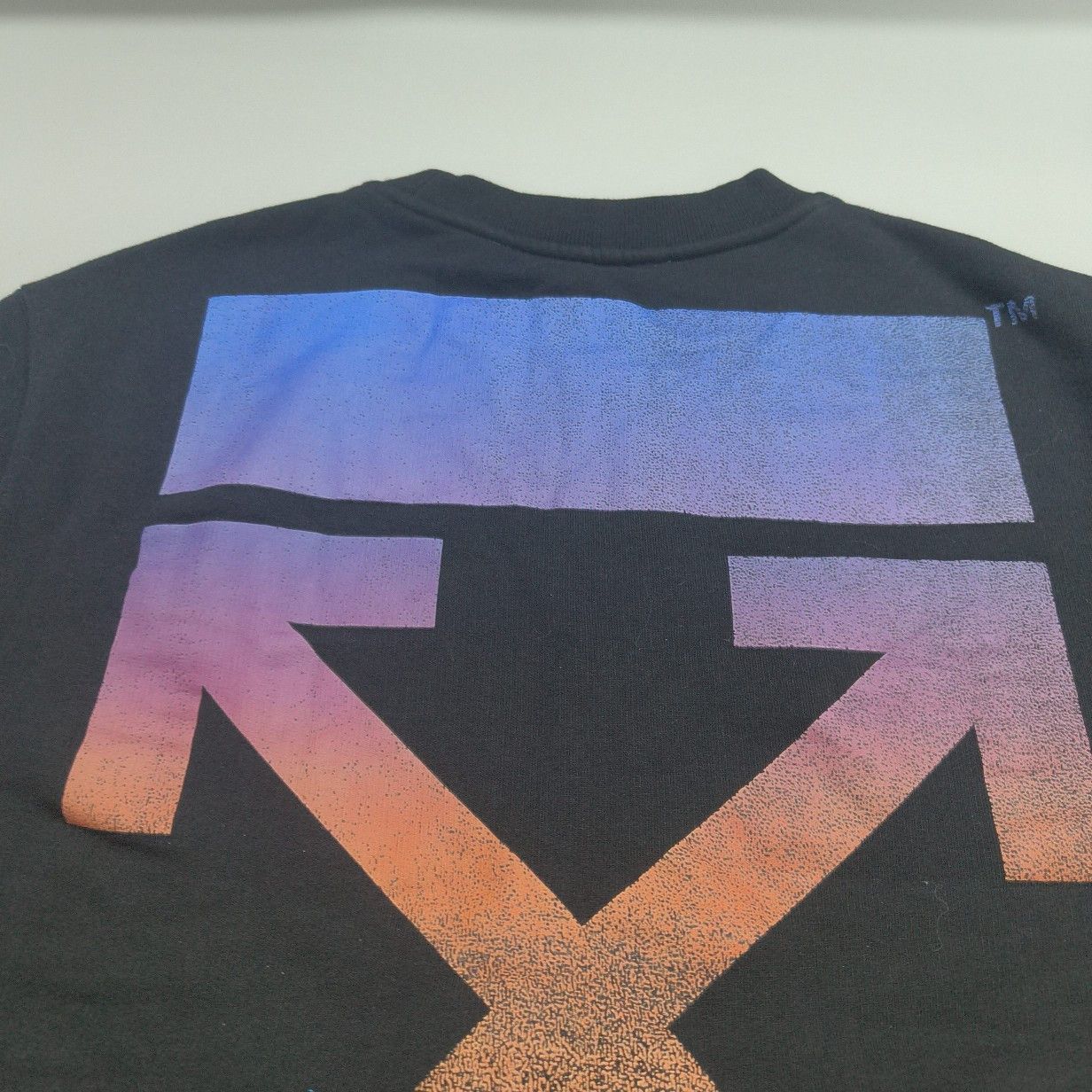 Off-White OFF-WHITE Gradient Logo Sweatshirt Size L Size US L / EU 52-54 / 3 - 3 Thumbnail