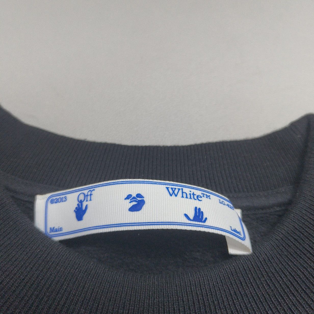 Off-White OFF-WHITE Gradient Logo Sweatshirt Size L Size US L / EU 52-54 / 3 - 5 Thumbnail