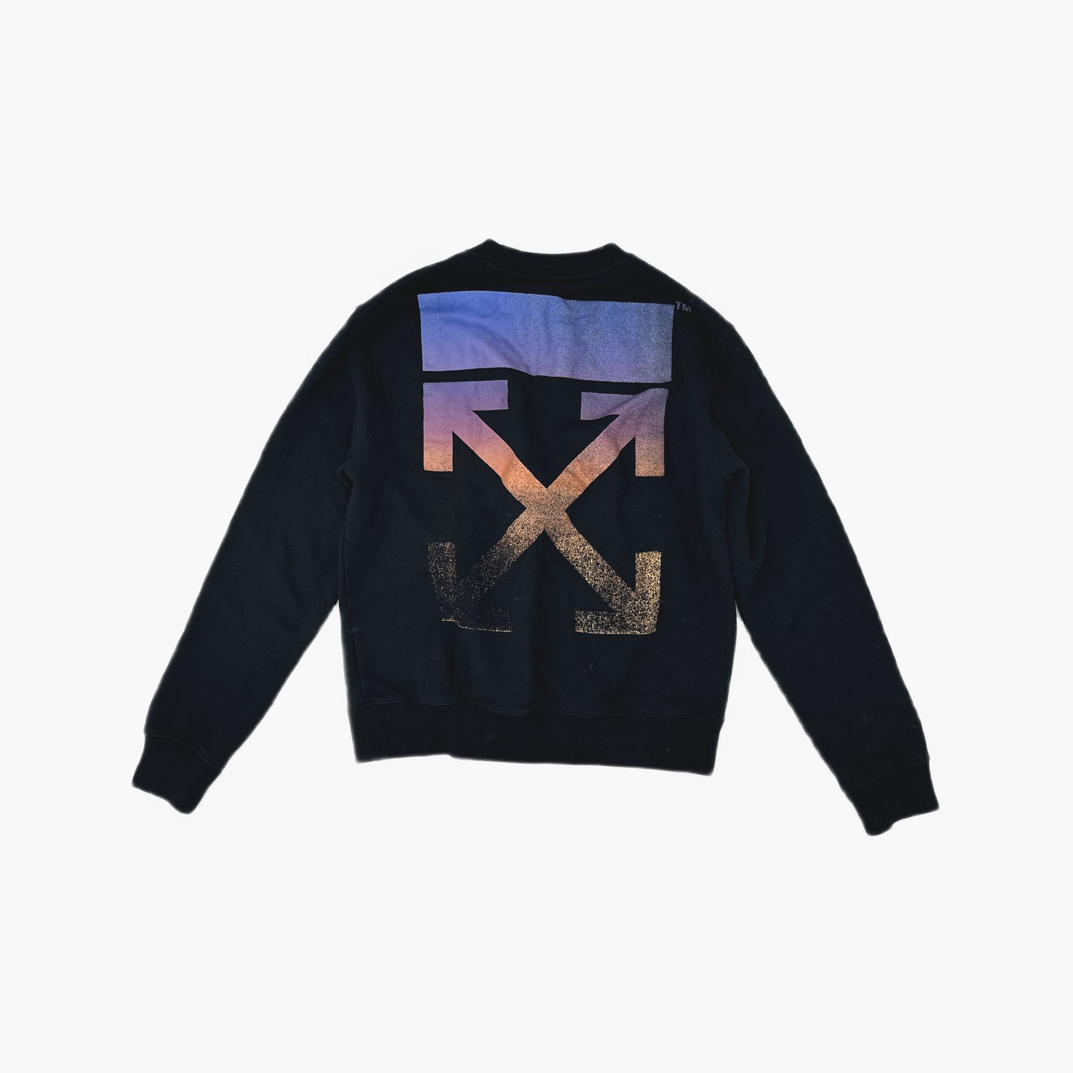 Off-White OFF-WHITE Gradient Logo Sweatshirt Size L Size US L / EU 52-54 / 3 - 2 Thumbnail