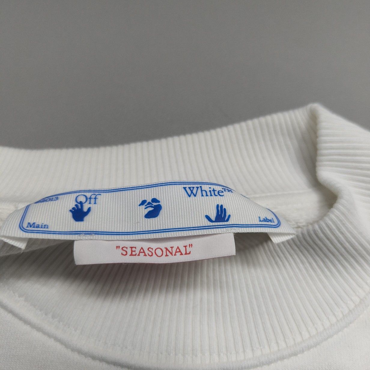Off-White OFF-WHITE Graffiti Logo Sweatshirt Size L Size US L / EU 52-54 / 3 - 3 Thumbnail
