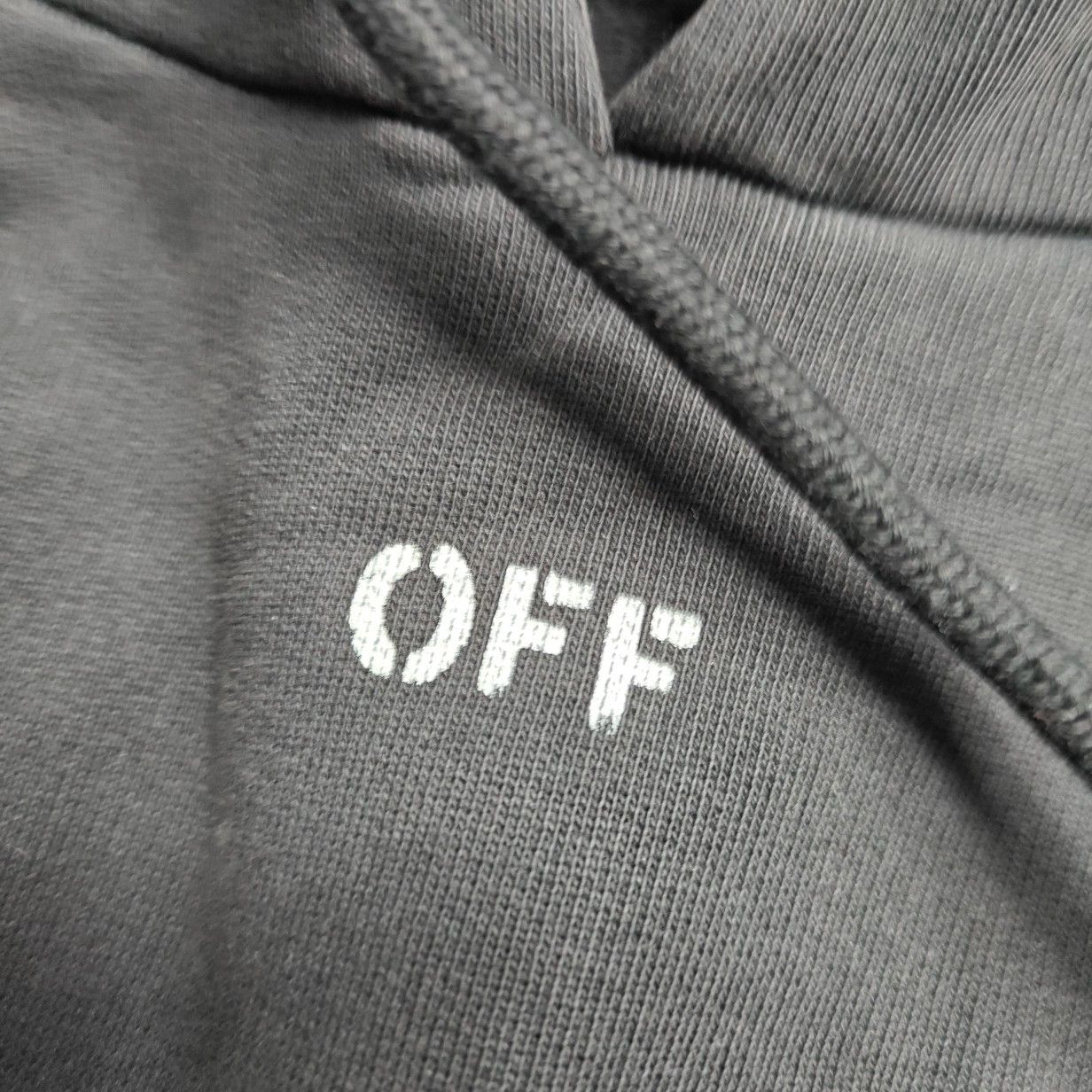 Off-White Off-White Floral Print Hoodie Size XXS Size XXS / US 00 / IT 34 - 4 Thumbnail