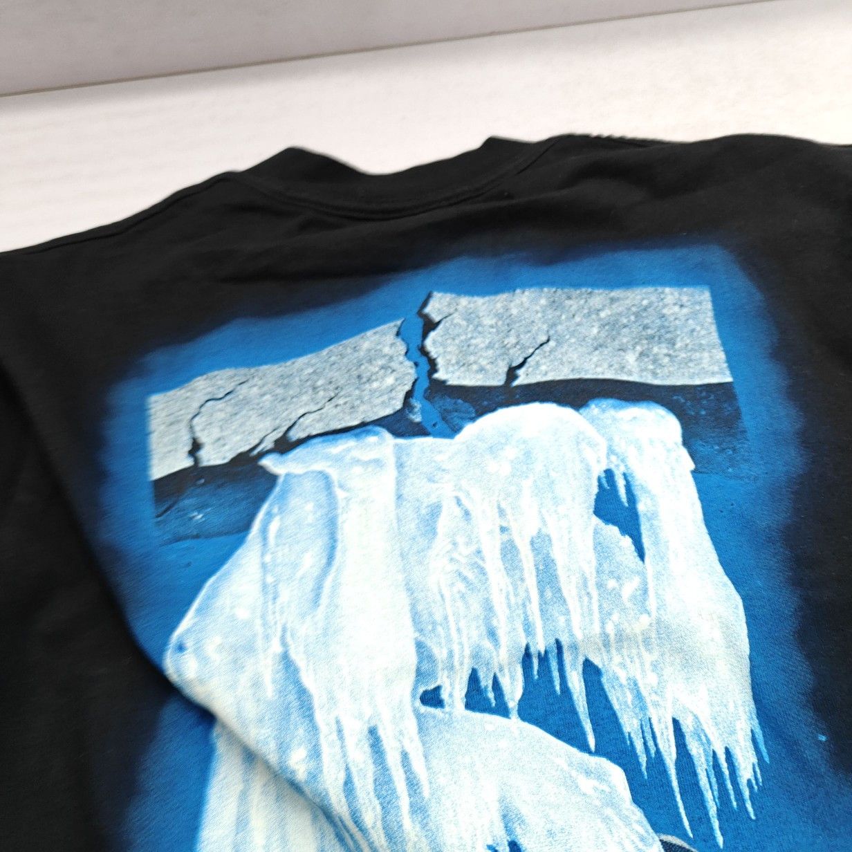 Off-White Off-White Impressionism Ice Man Long Sleeve T-Shirt Size M Size US M / EU 48-50 / 2 - 7 Thumbnail