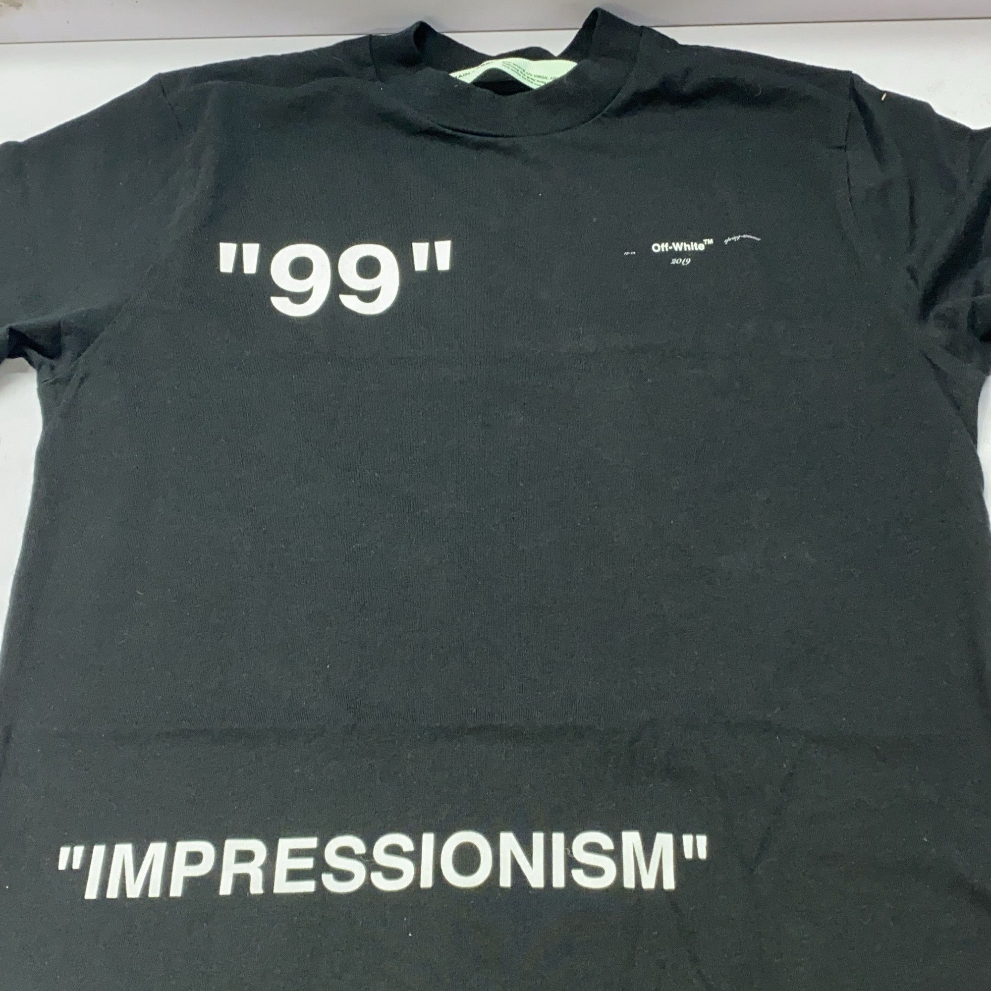 Off-White Off-White Impressionism Ice Man Long Sleeve T-Shirt Size M Size US M / EU 48-50 / 2 - 8 Thumbnail