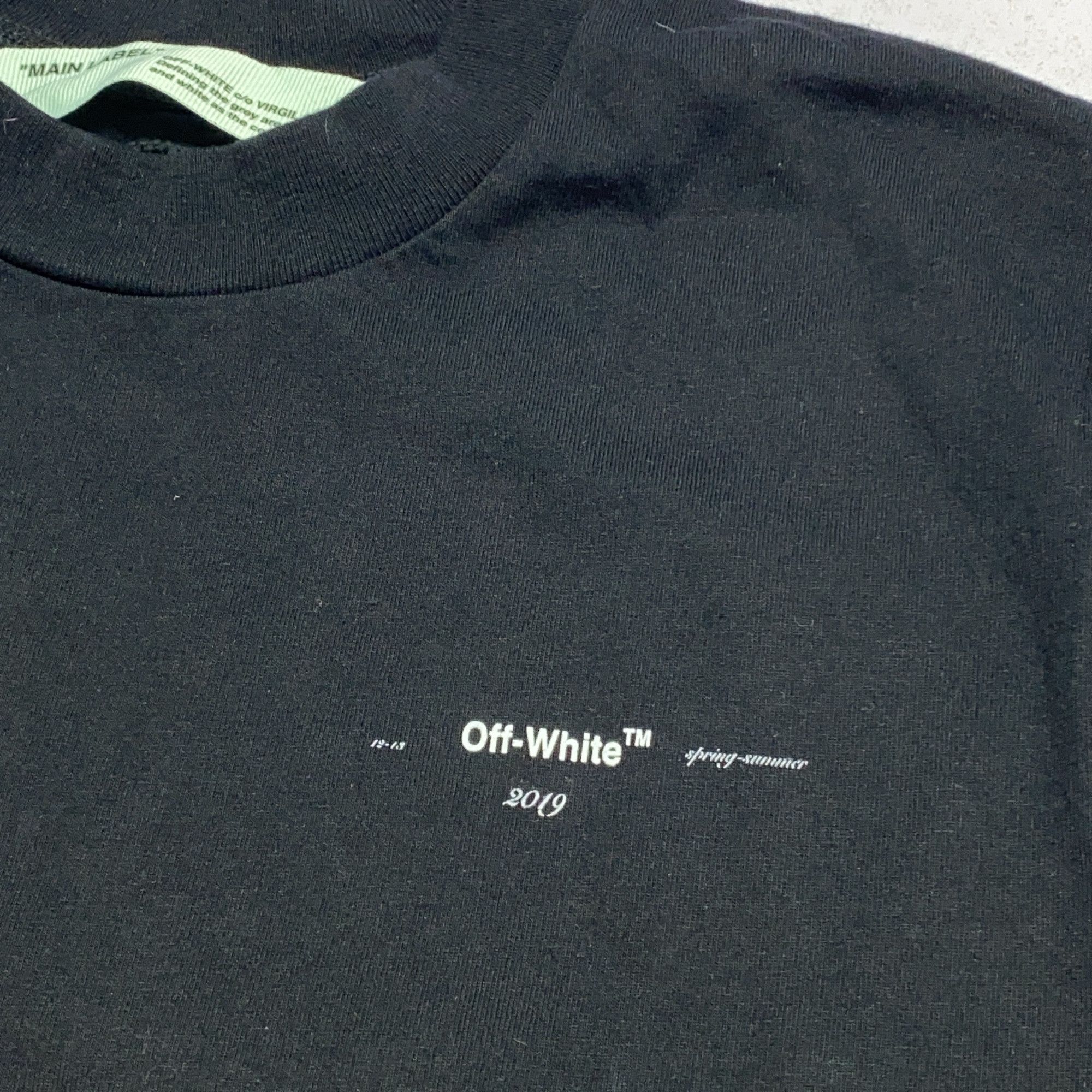 Off-White Off-White Impressionism Ice Man Long Sleeve T-Shirt Size M Size US M / EU 48-50 / 2 - 6 Thumbnail
