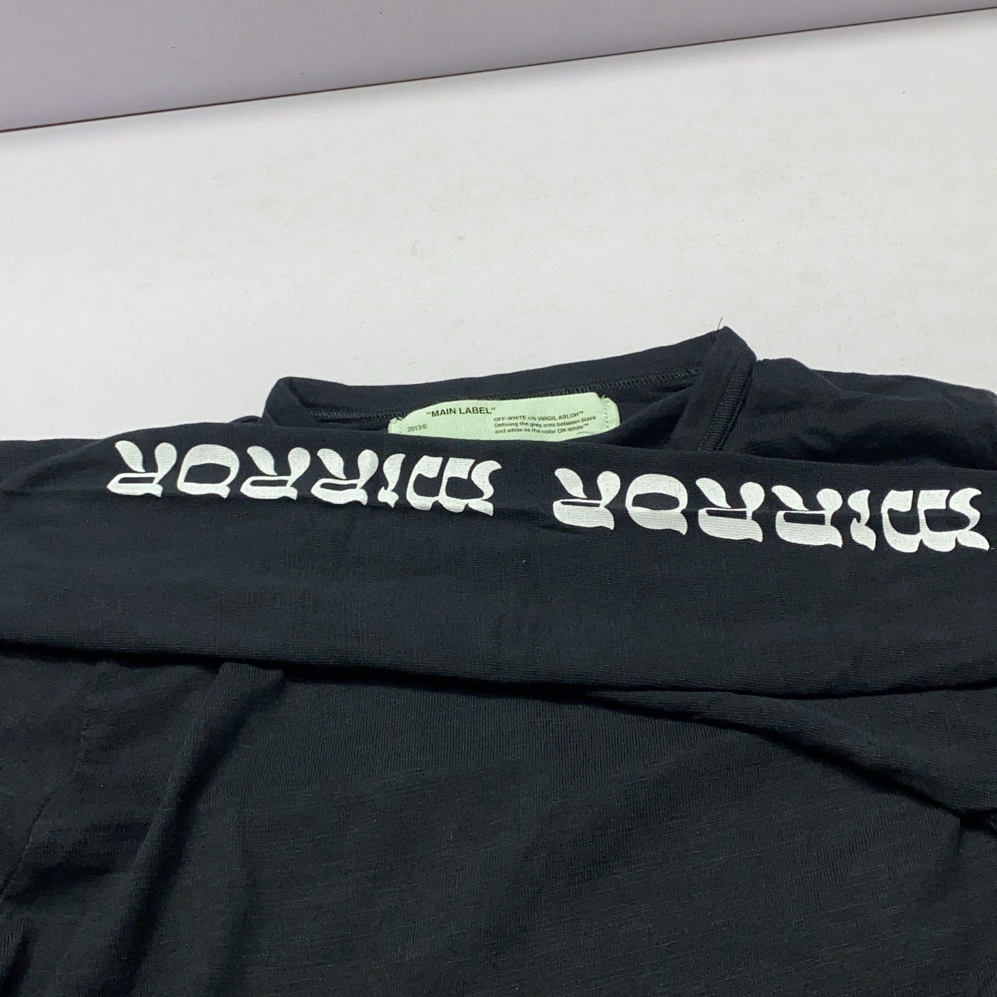 Off-White Off-White Logo Long Sleeve T-Shirt Size S Size S / US 4 / IT 40 - 6 Thumbnail