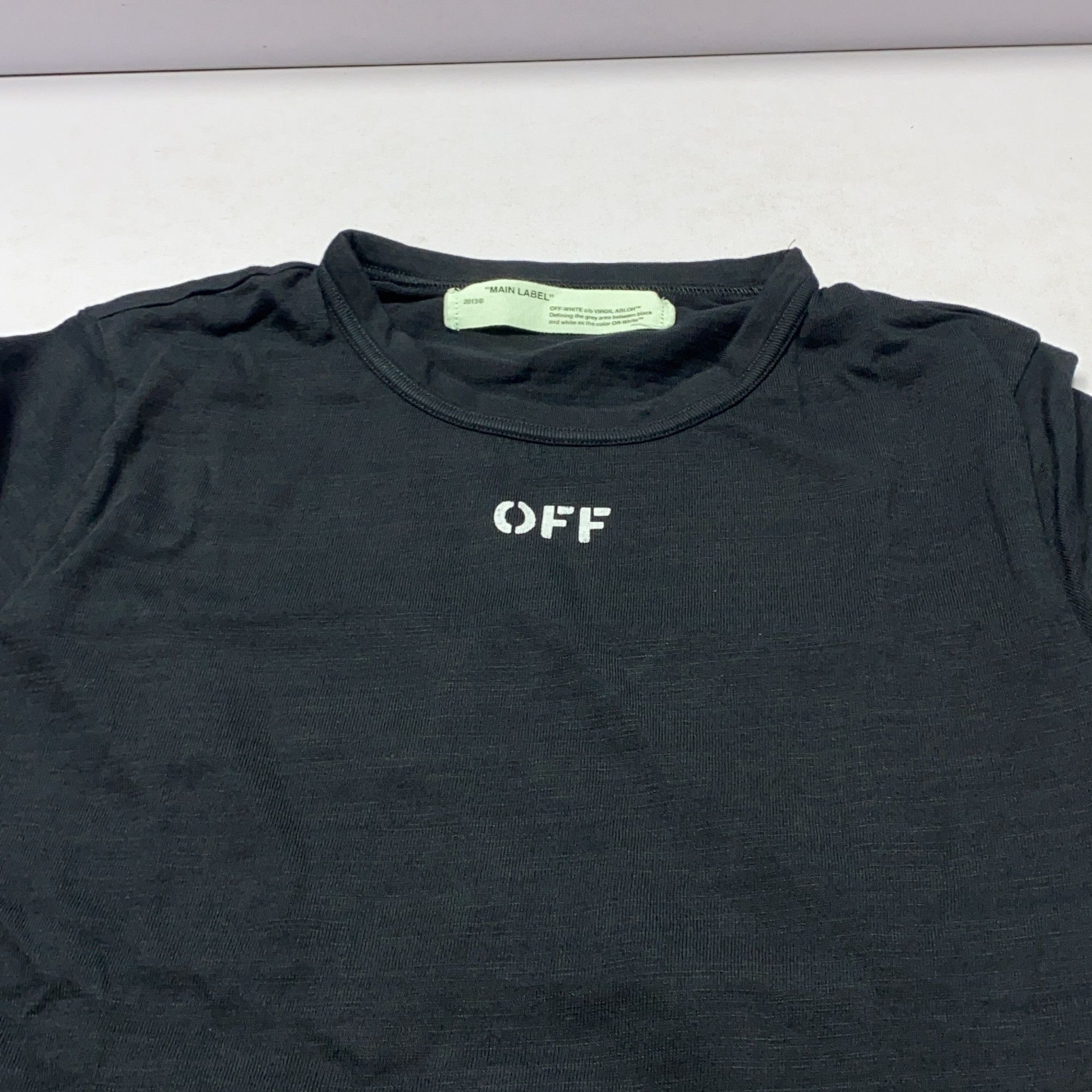 Off-White Off-White Logo Long Sleeve T-Shirt Size S Size S / US 4 / IT 40 - 8 Thumbnail