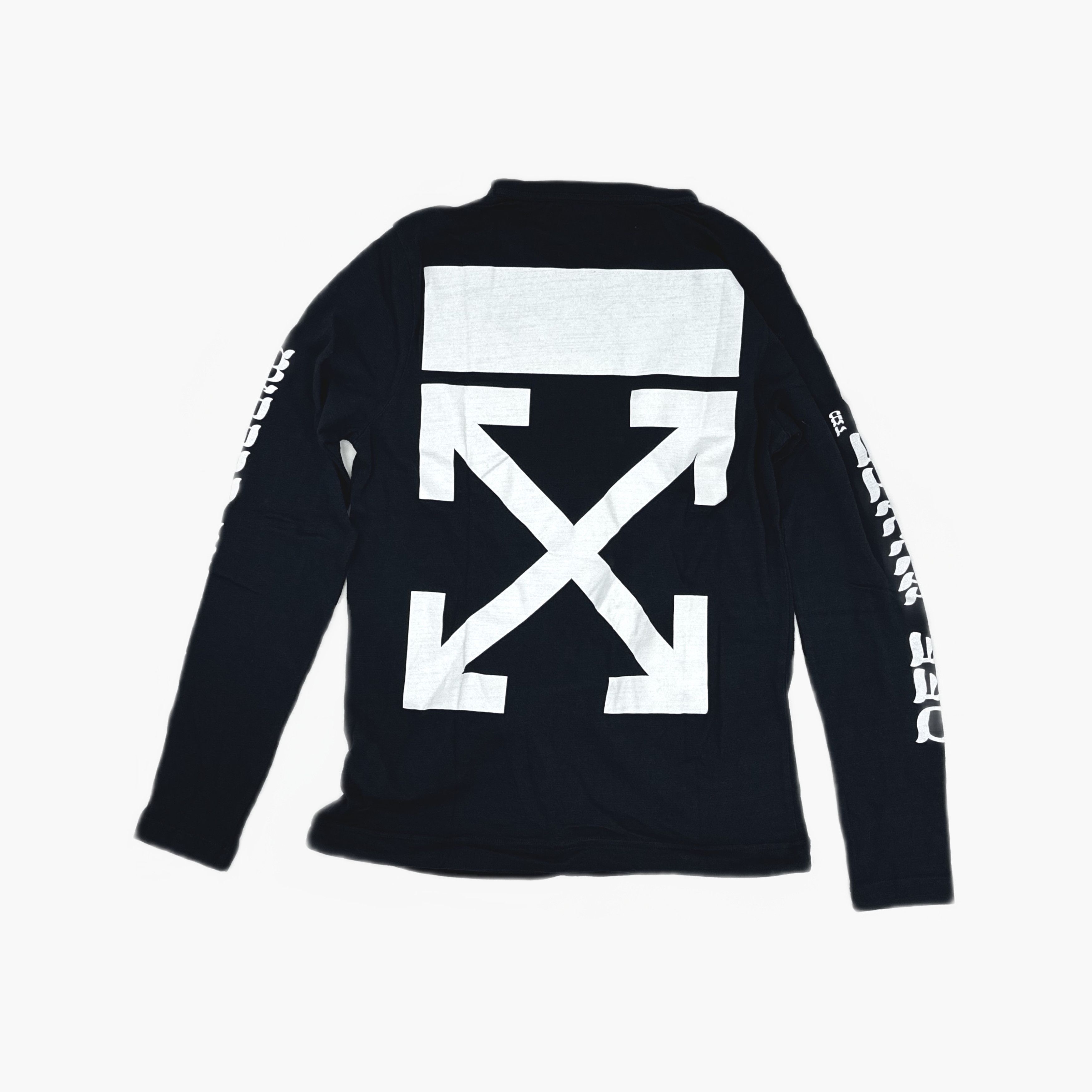 Off-White Off-White Logo Long Sleeve T-Shirt Size S Size S / US 4 / IT 40 - 2 Thumbnail
