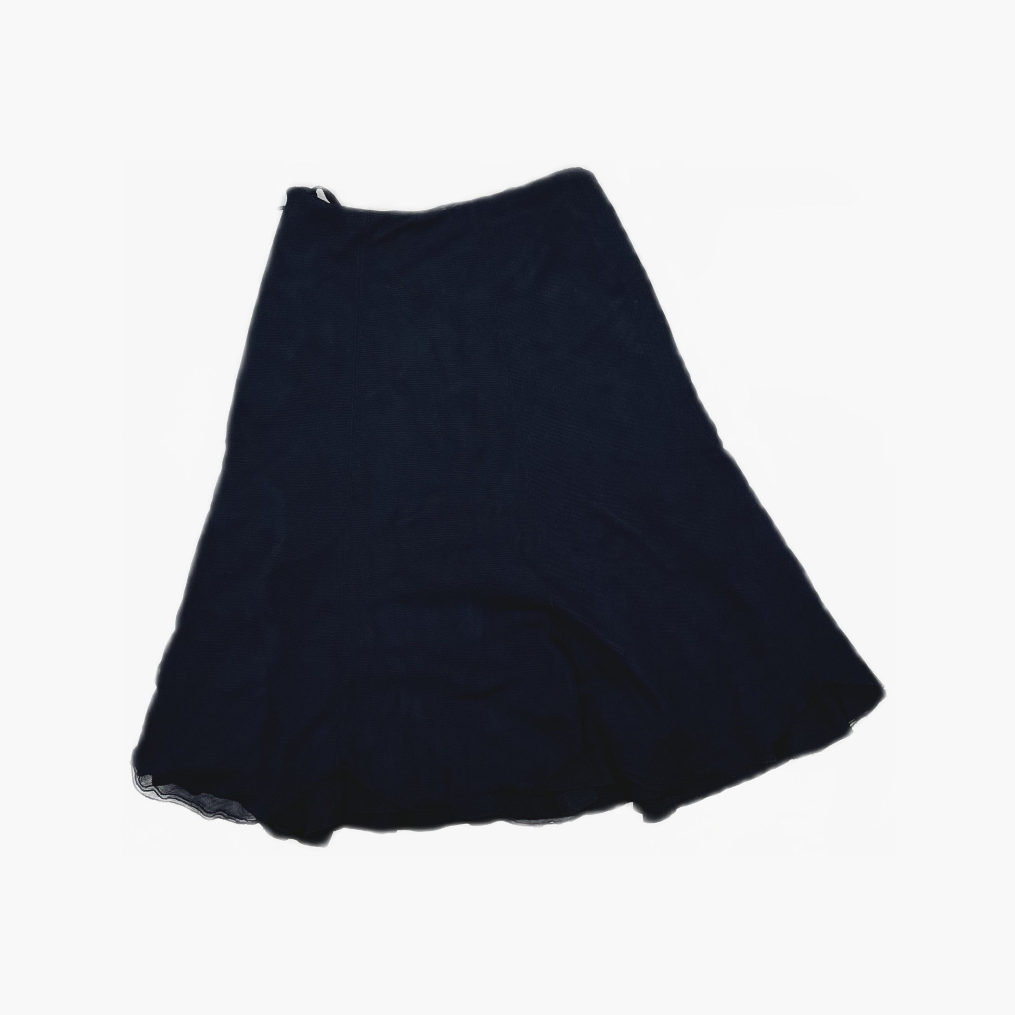 Chanel Chanel Blue Midi Skirt Size 38 Size 27" / US 4 / IT 40 - 2 Thumbnail
