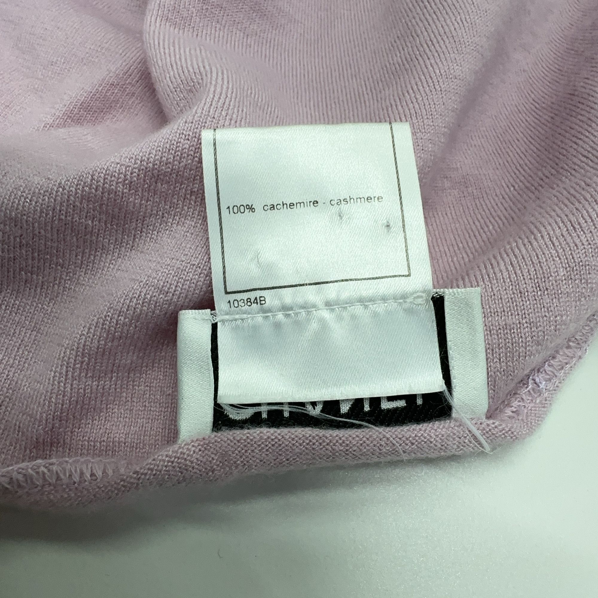 Chanel Chanel Cashmere Sweater Purple Size 42 Size M / US 6-8 / IT 42-44 - 4 Thumbnail