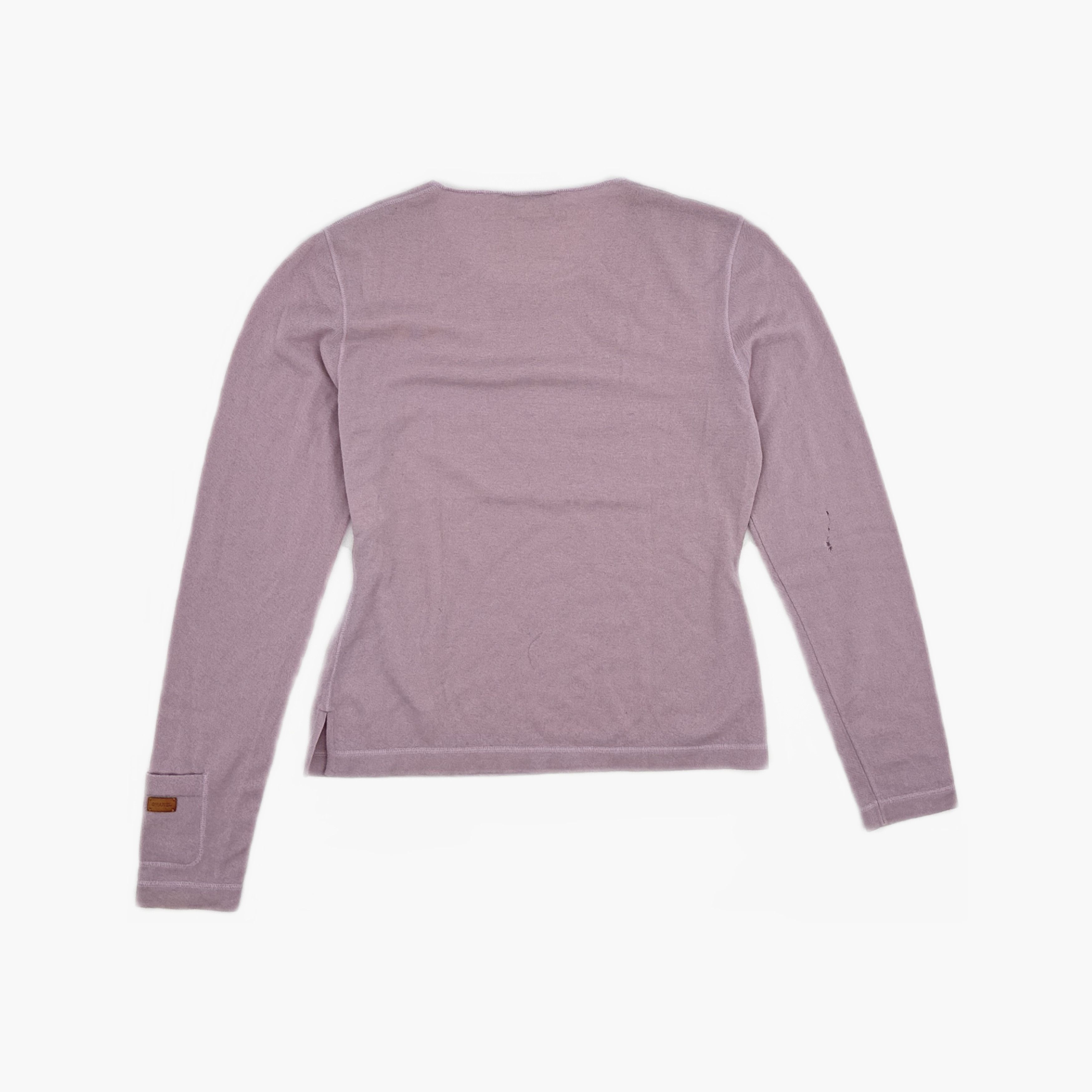 Chanel Chanel Cashmere Sweater Purple Size 42 Size M / US 6-8 / IT 42-44 - 2 Thumbnail