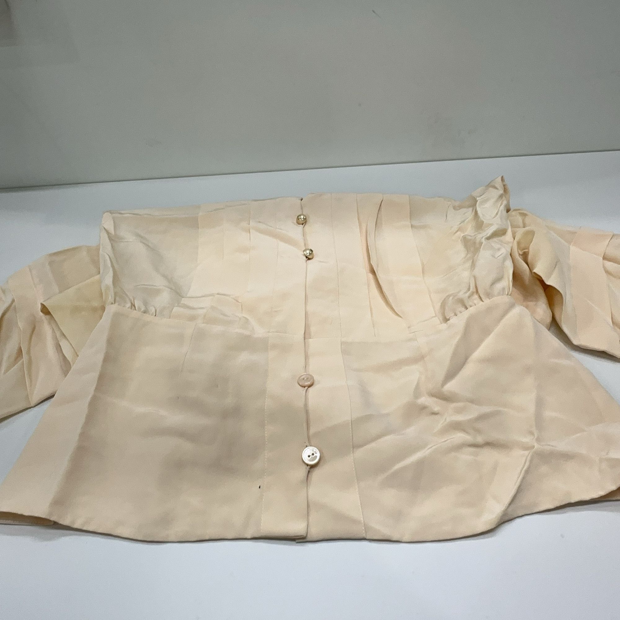 Chanel Chanel Silk Button-Up Blouse Size 36 Size XS / US 0-2 / IT 36-38 - 9 Thumbnail