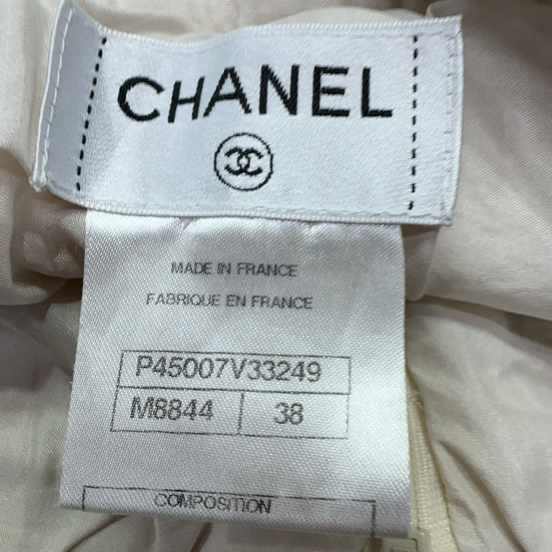 Chanel Chanel Floral Metallic Shorts Size 38 Size 27" / US 4 / IT 40 - 3 Thumbnail