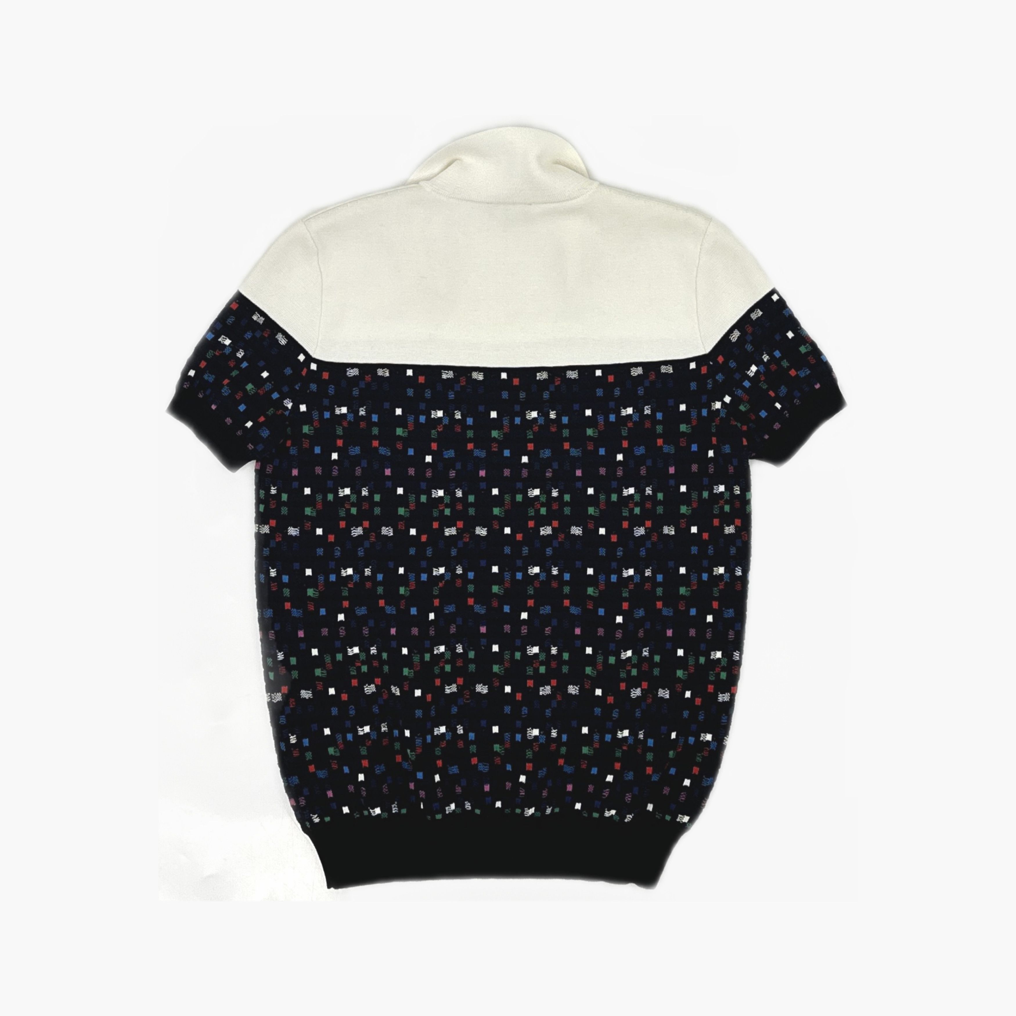 Chanel Chanel Multi-Color Pattern Knit Short Sleeve Top Size 38 Size S / US 4 / IT 40 - 2 Thumbnail