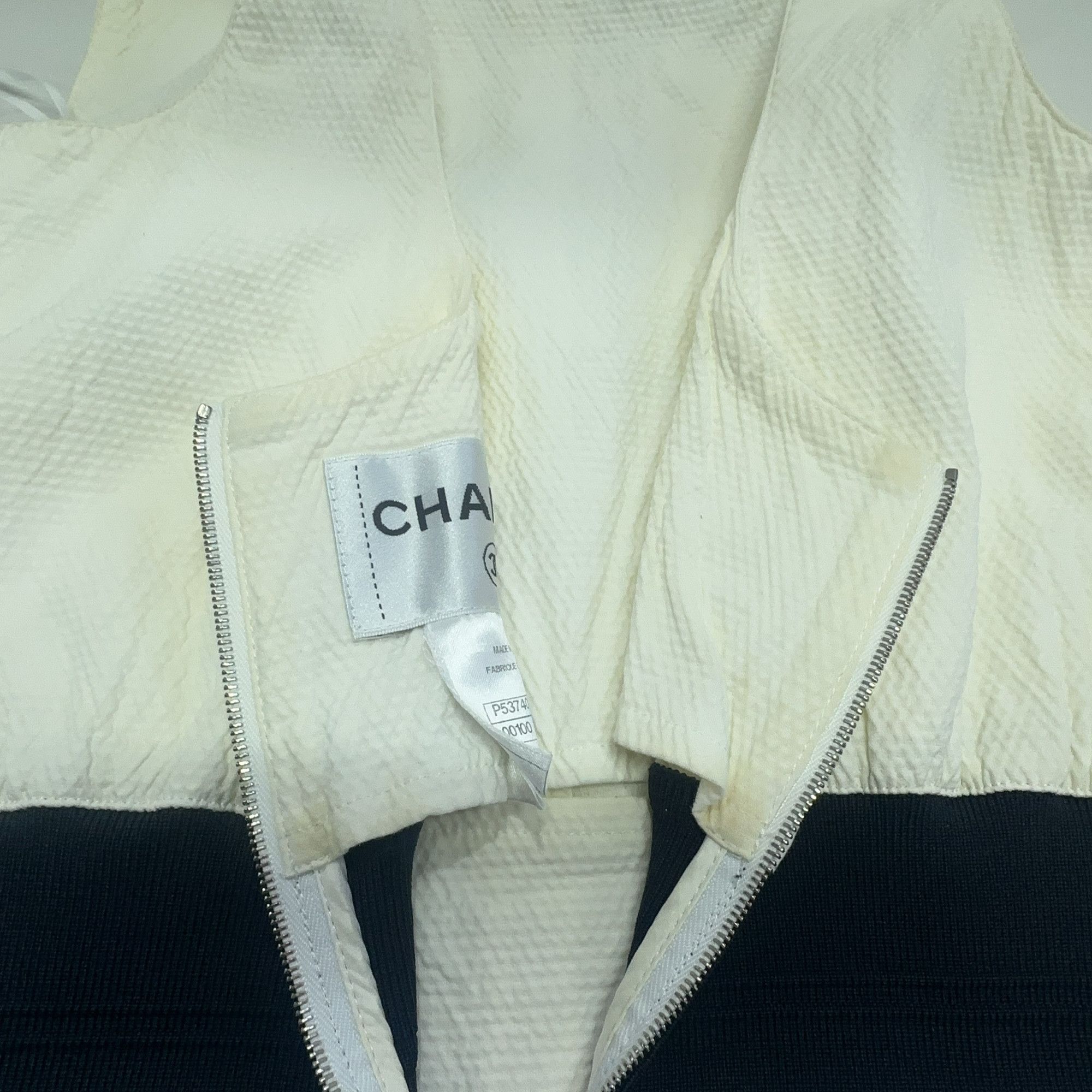 Chanel Chanel Colorblock Mini Dress Size 34 Size XS / US 0-2 / IT 36-38 - 6 Thumbnail