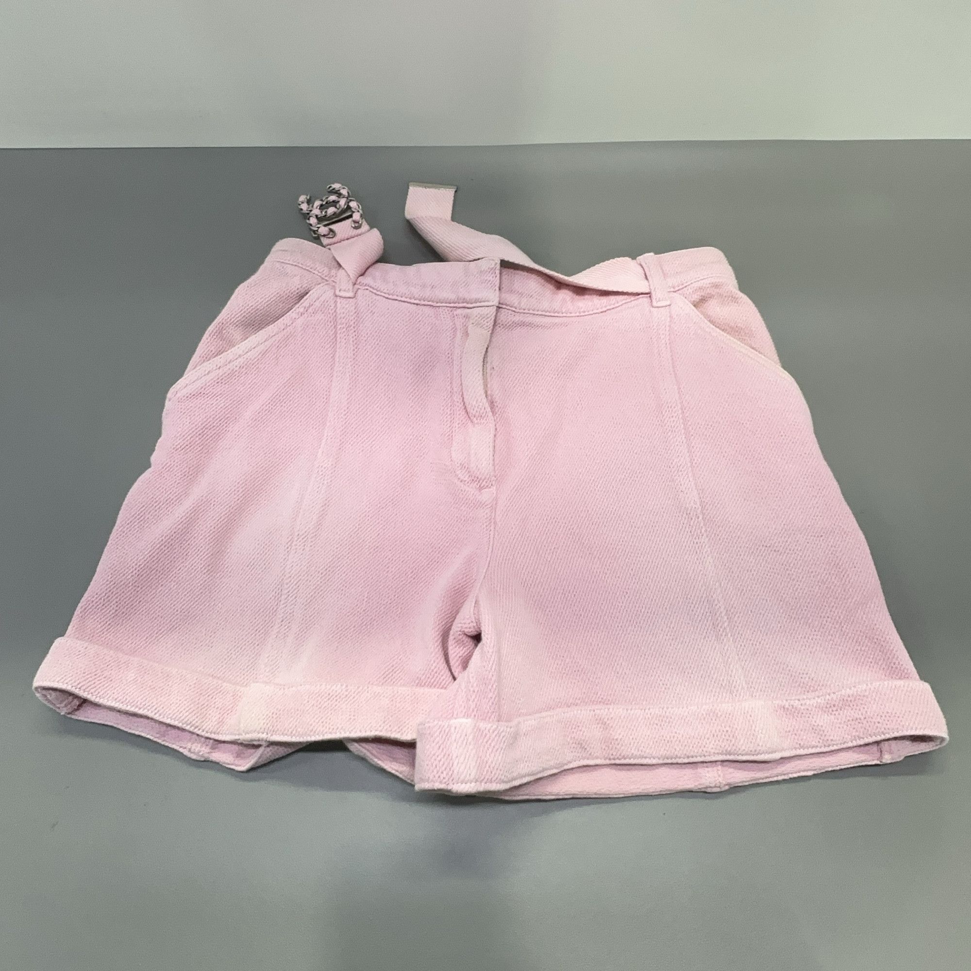 Chanel Chanel Pink Cotton Shorts Size 34 Size 25" / US 0 / IT 36 - 11 Thumbnail