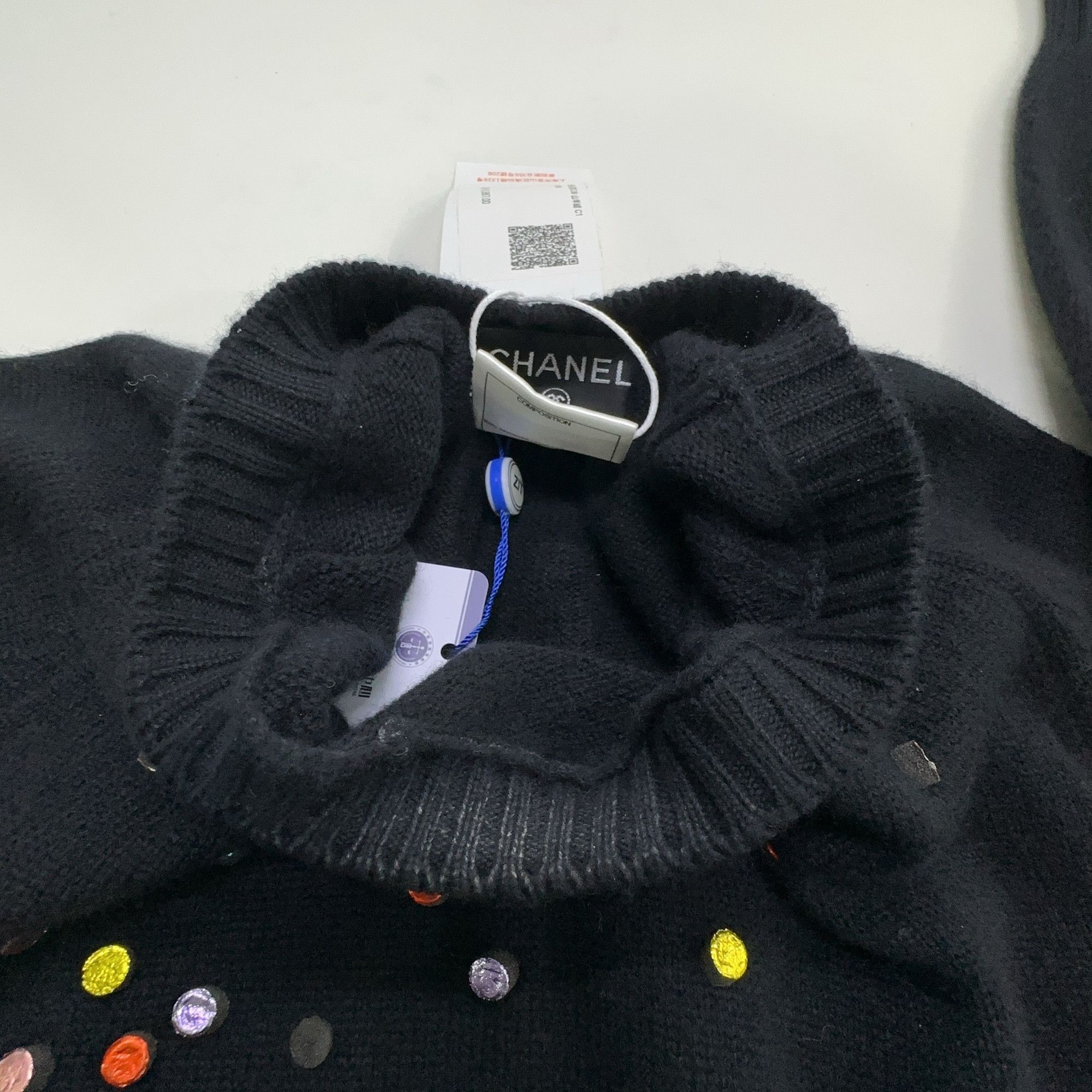 Chanel Chanel Multicolor Beaded Sweater Size 38 Size S / US 4 / IT 40 - 6 Thumbnail