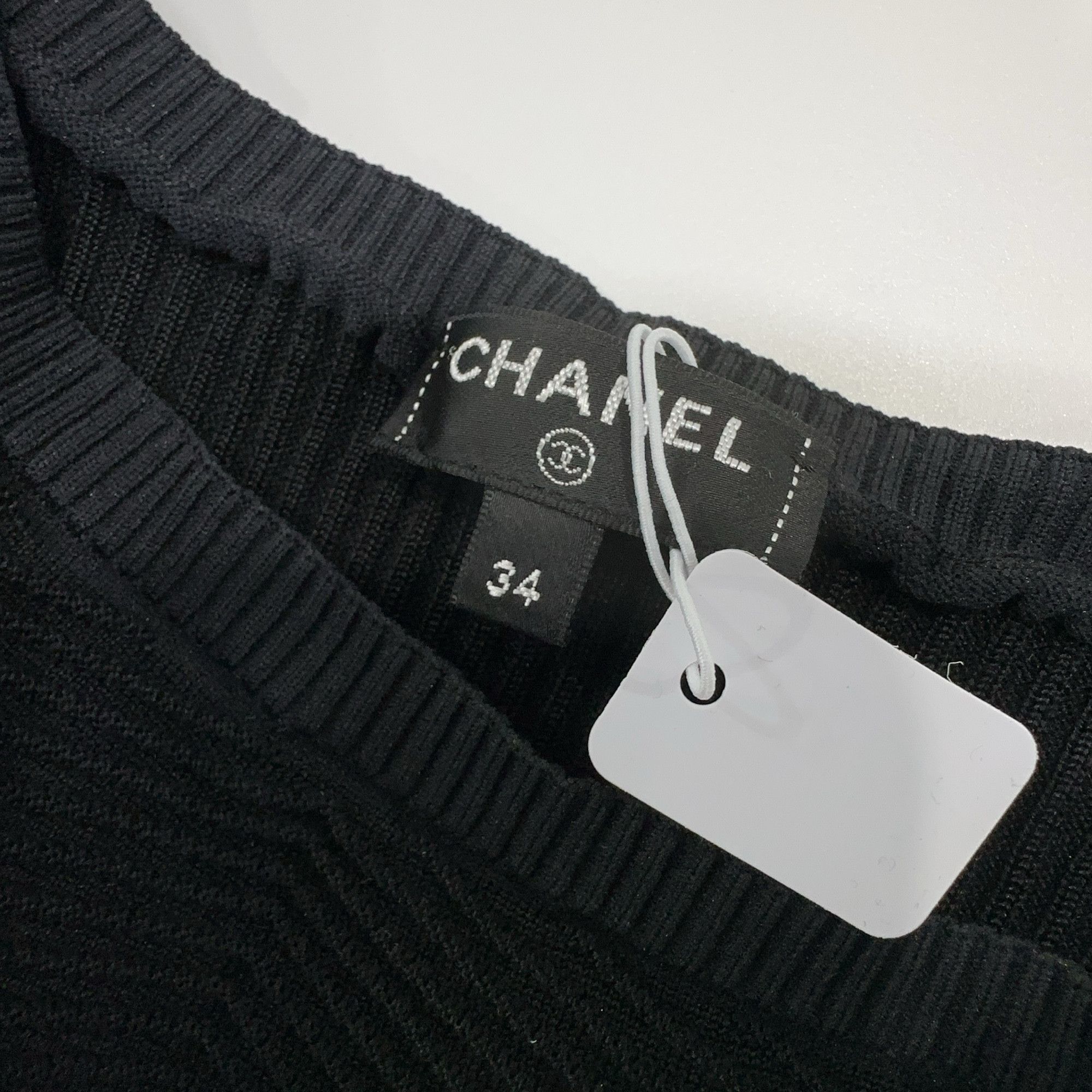 Chanel Chanel Knit Logo Sweater Size 34 Size XS / US 0-2 / IT 36-38 - 4 Thumbnail