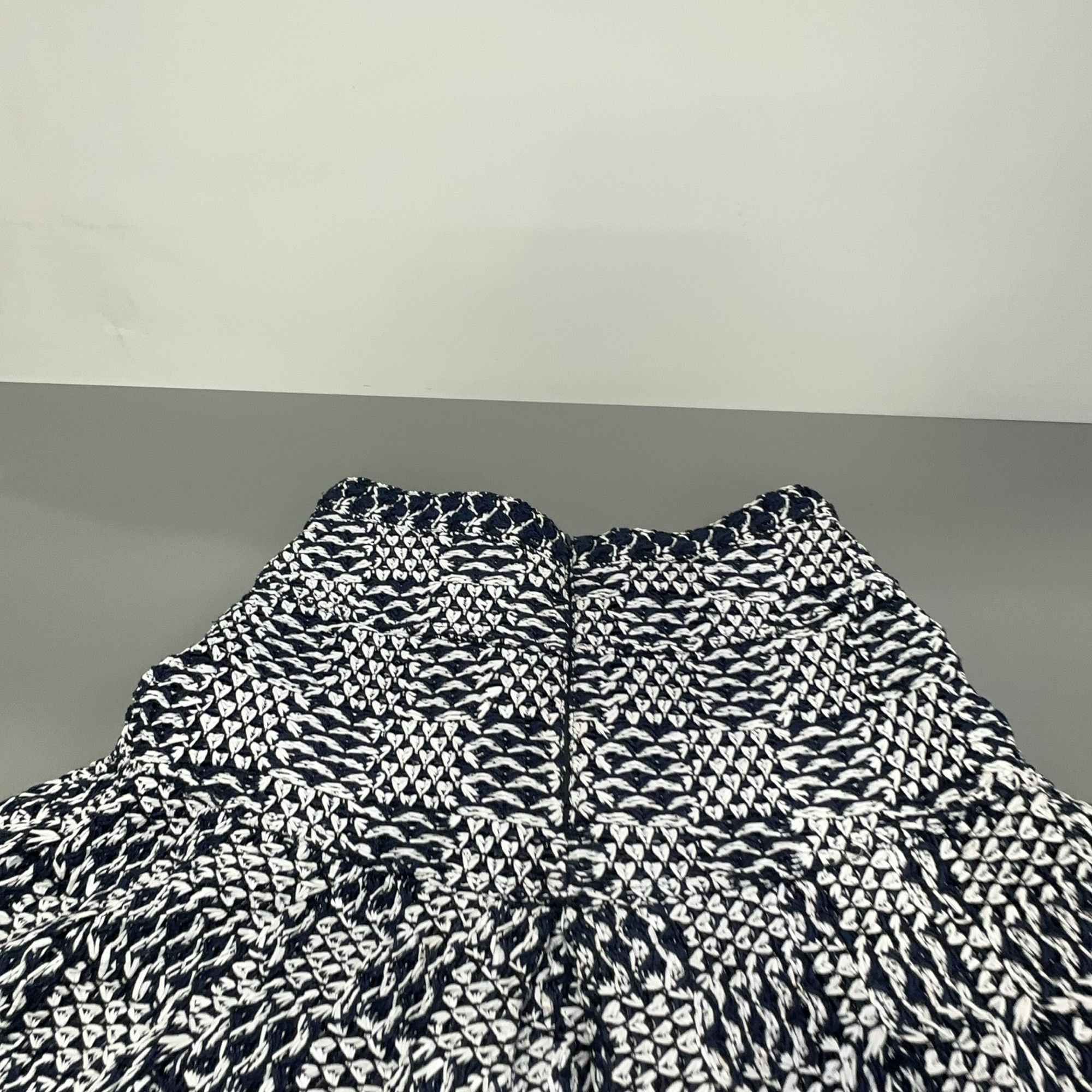 Chanel CHANEL Geometric Knit Mini Skirt Size 36 Size 26" / US 2 / IT 38 - 10 Thumbnail