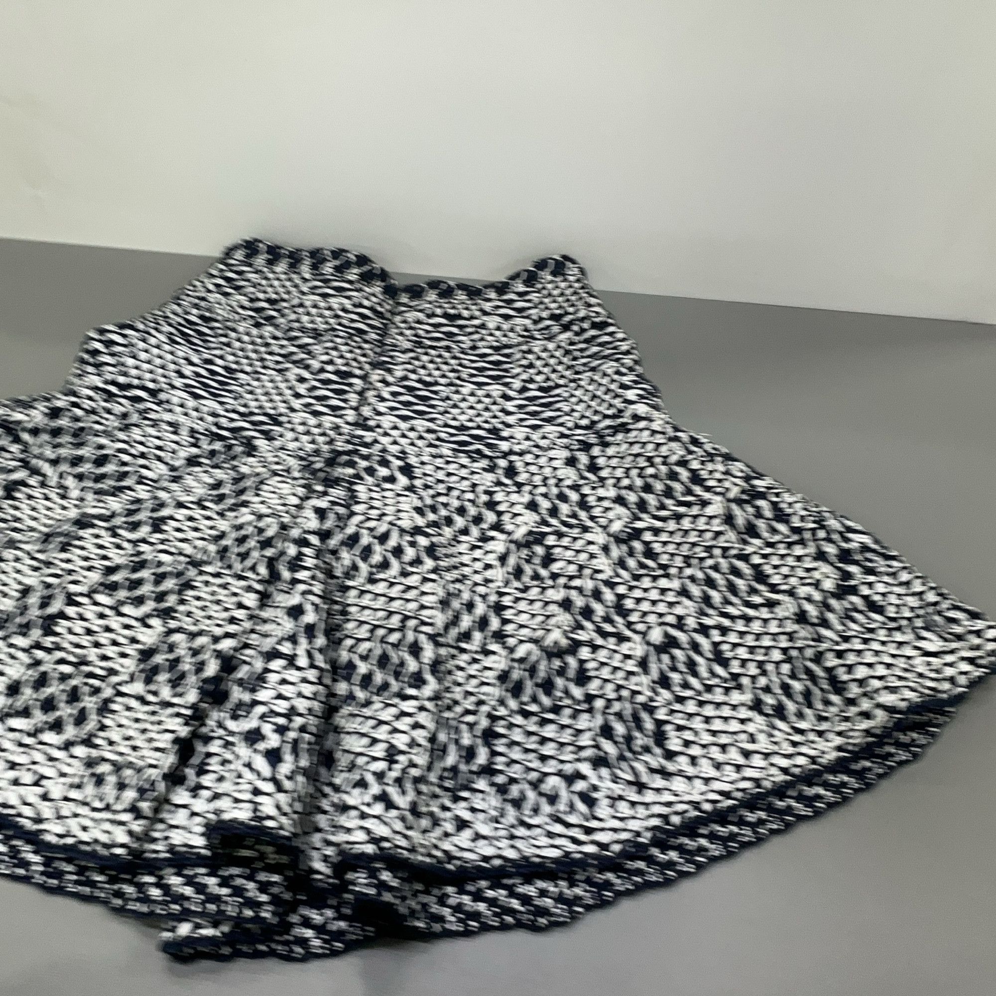 Chanel CHANEL Geometric Knit Mini Skirt Size 36 Size 26" / US 2 / IT 38 - 12 Thumbnail