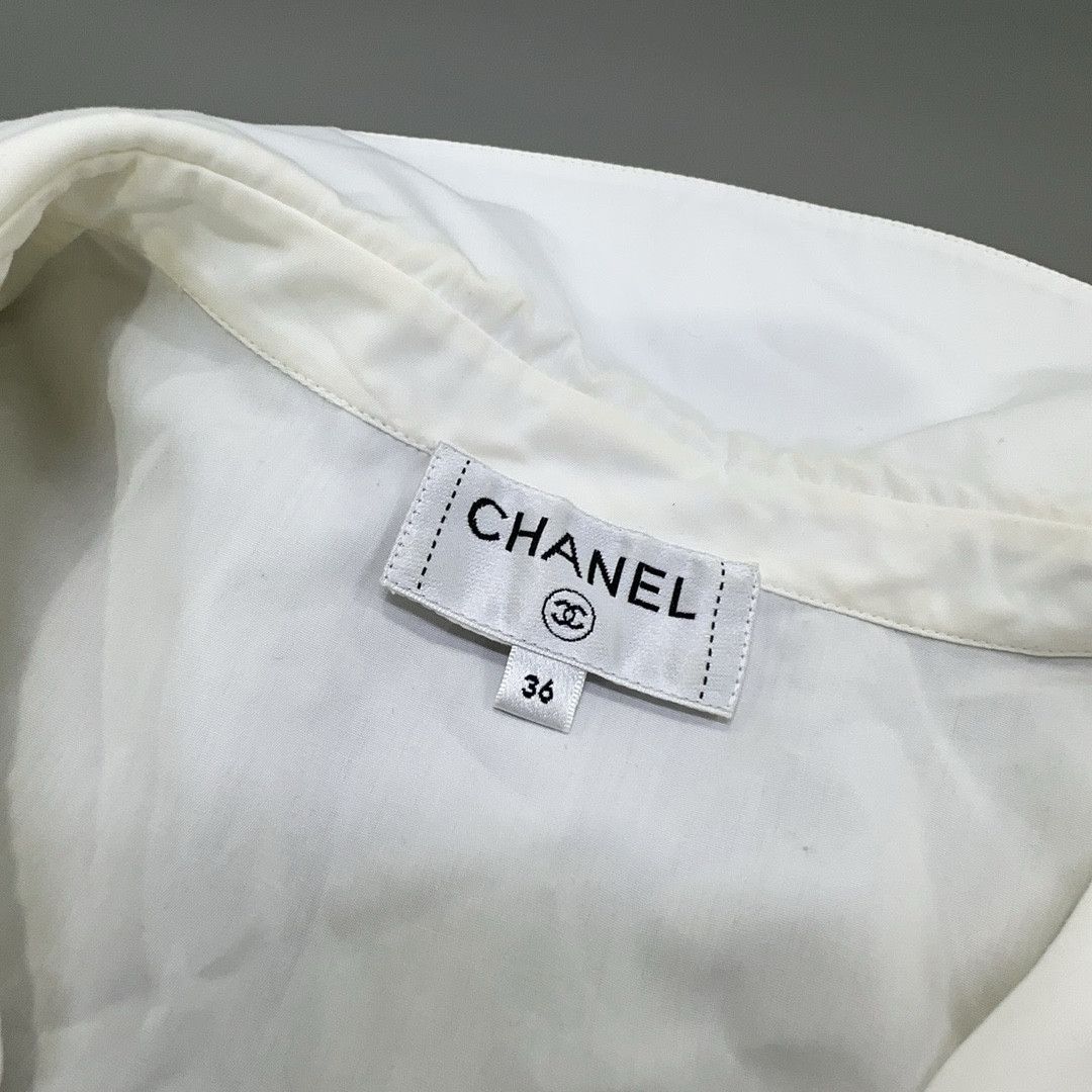 Chanel Chanel Rhinestone Button Blouse Size 36 Size XS / US 0-2 / IT 36-38 - 5 Thumbnail