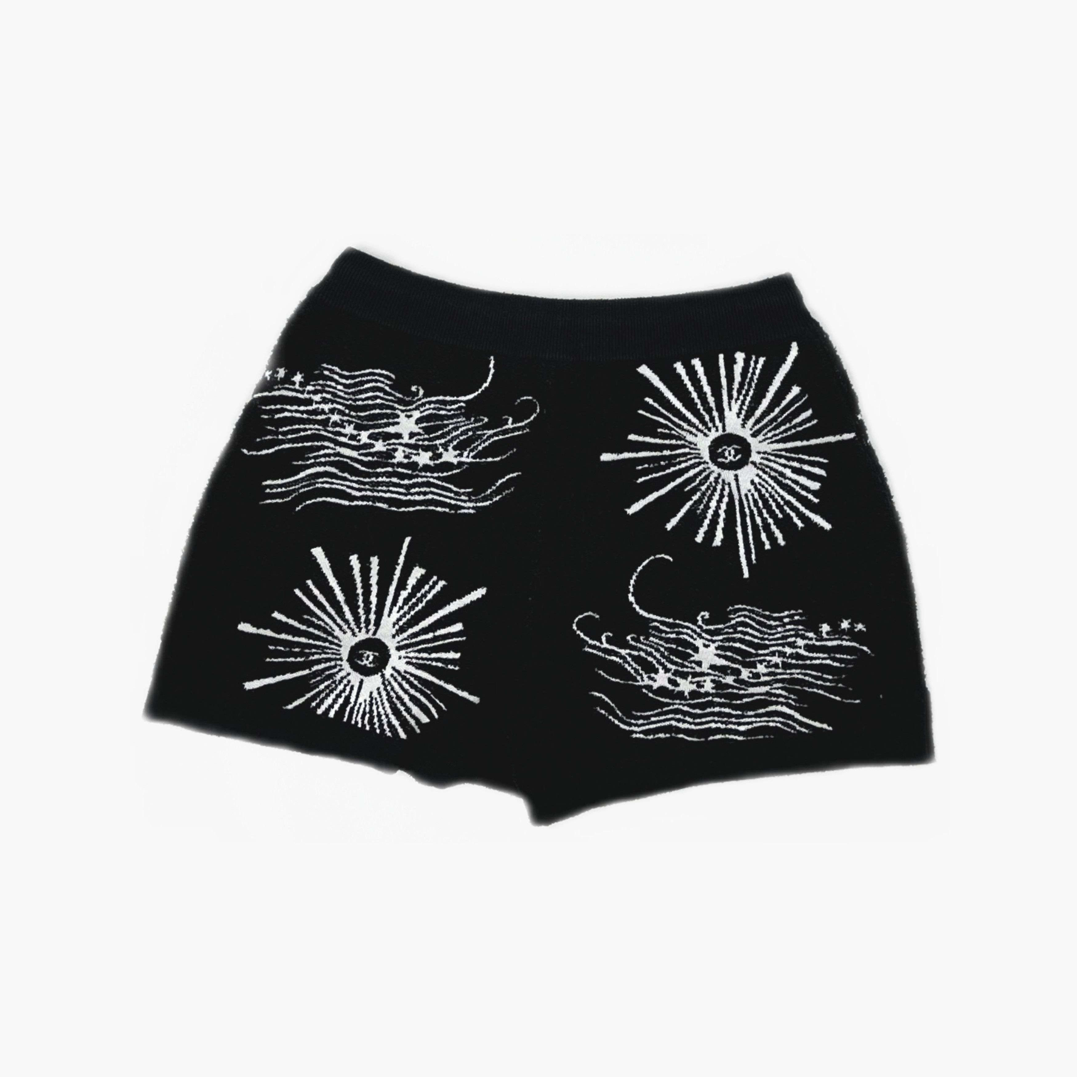Chanel CHANEL Lion Knit Shorts Size 36 Size 26" / US 2 / IT 38 - 2 Thumbnail